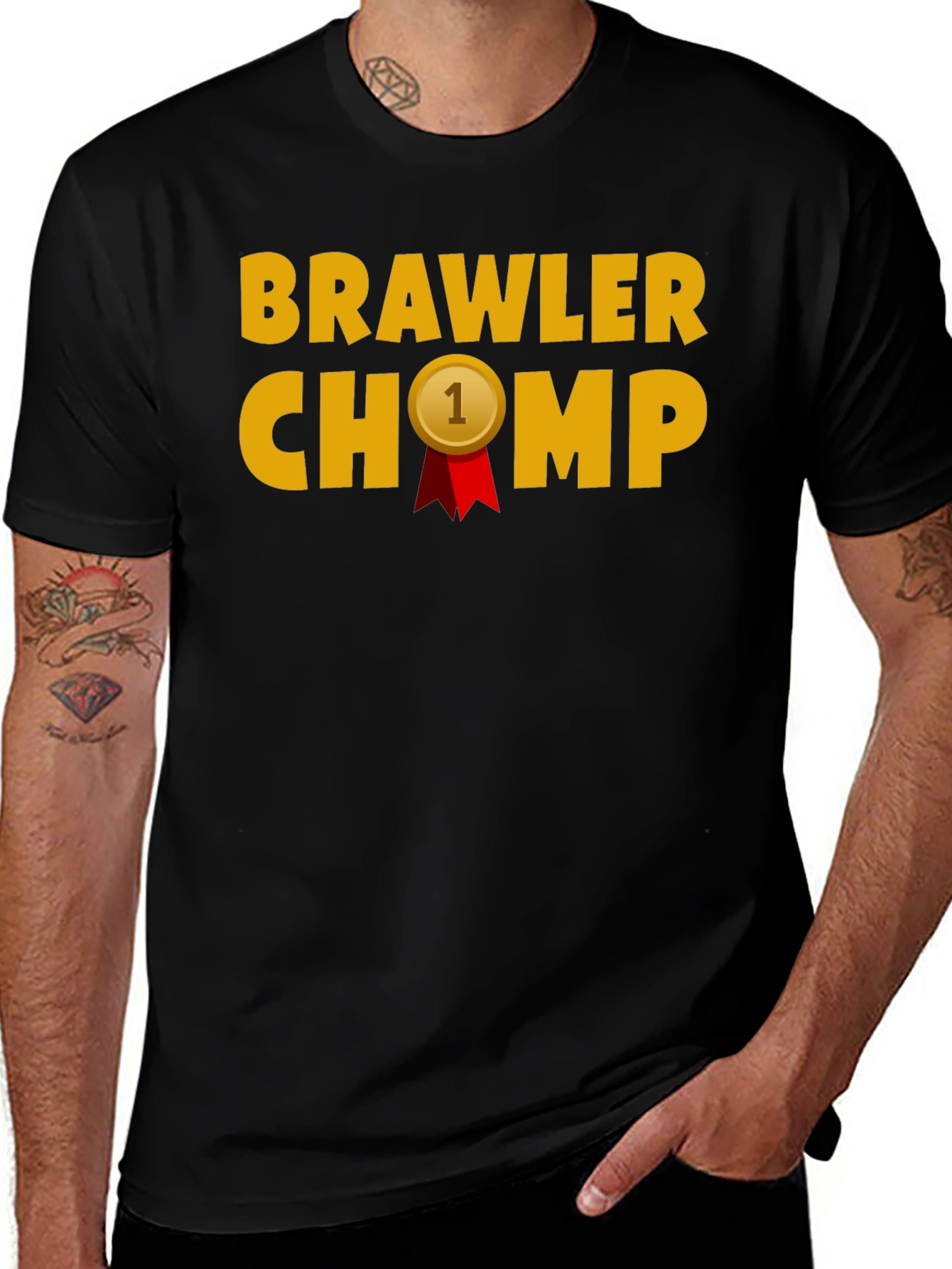 Brawler Chomp T-Shirt - Winner #1 Tee
