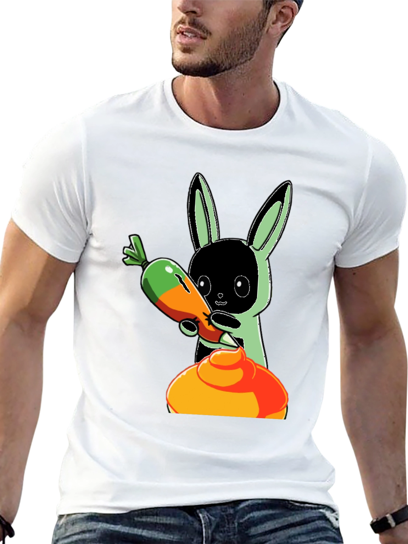Bunny Carrot Dip T-Shirt