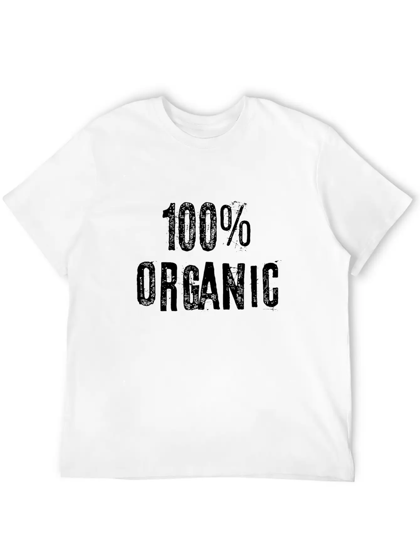 100 Percent Organic Basic Graphic T-Shirt – Daily Comfort In Soft Cotton