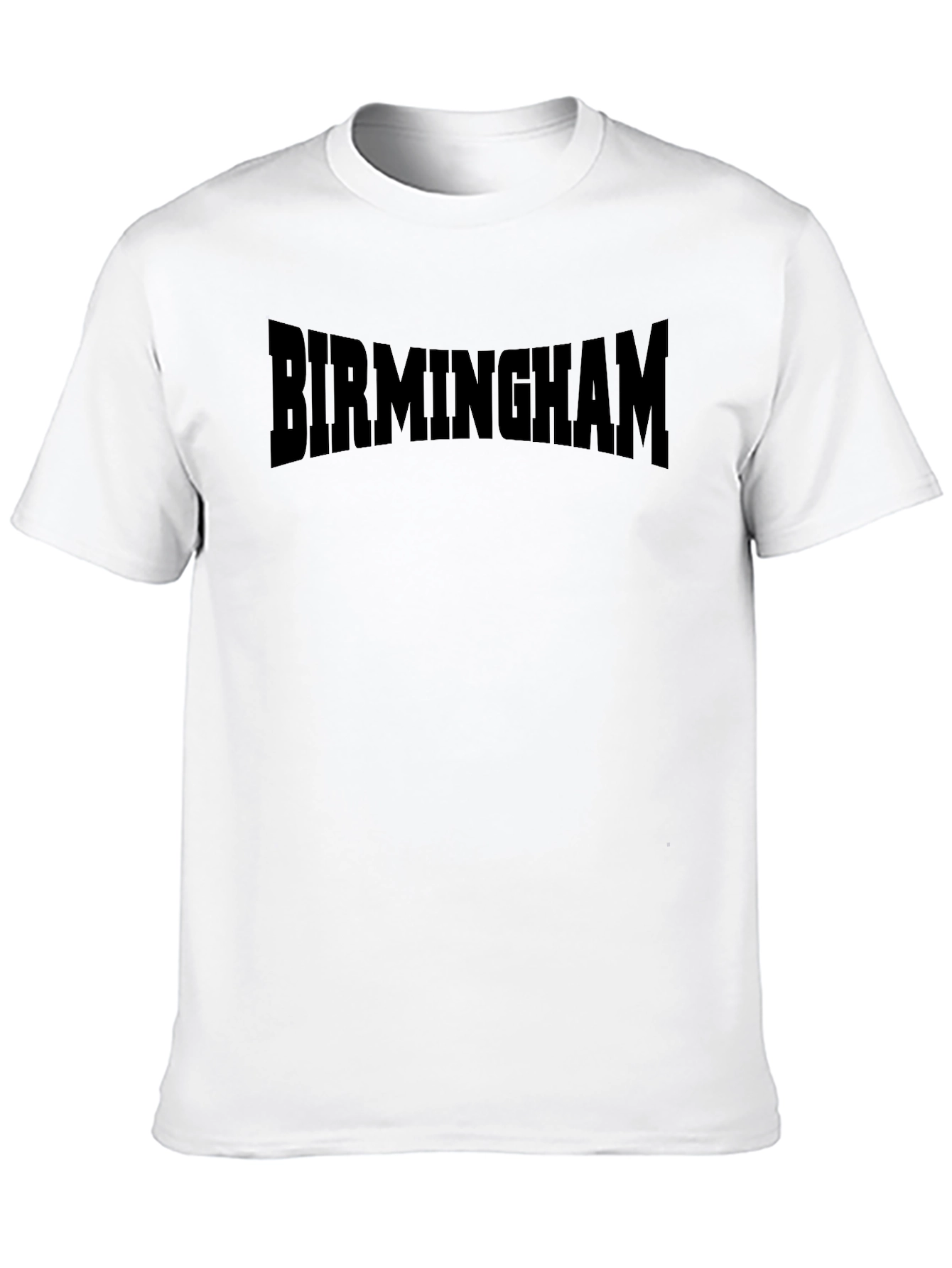 Birmingham Graphic T-Shirt - Solid Black