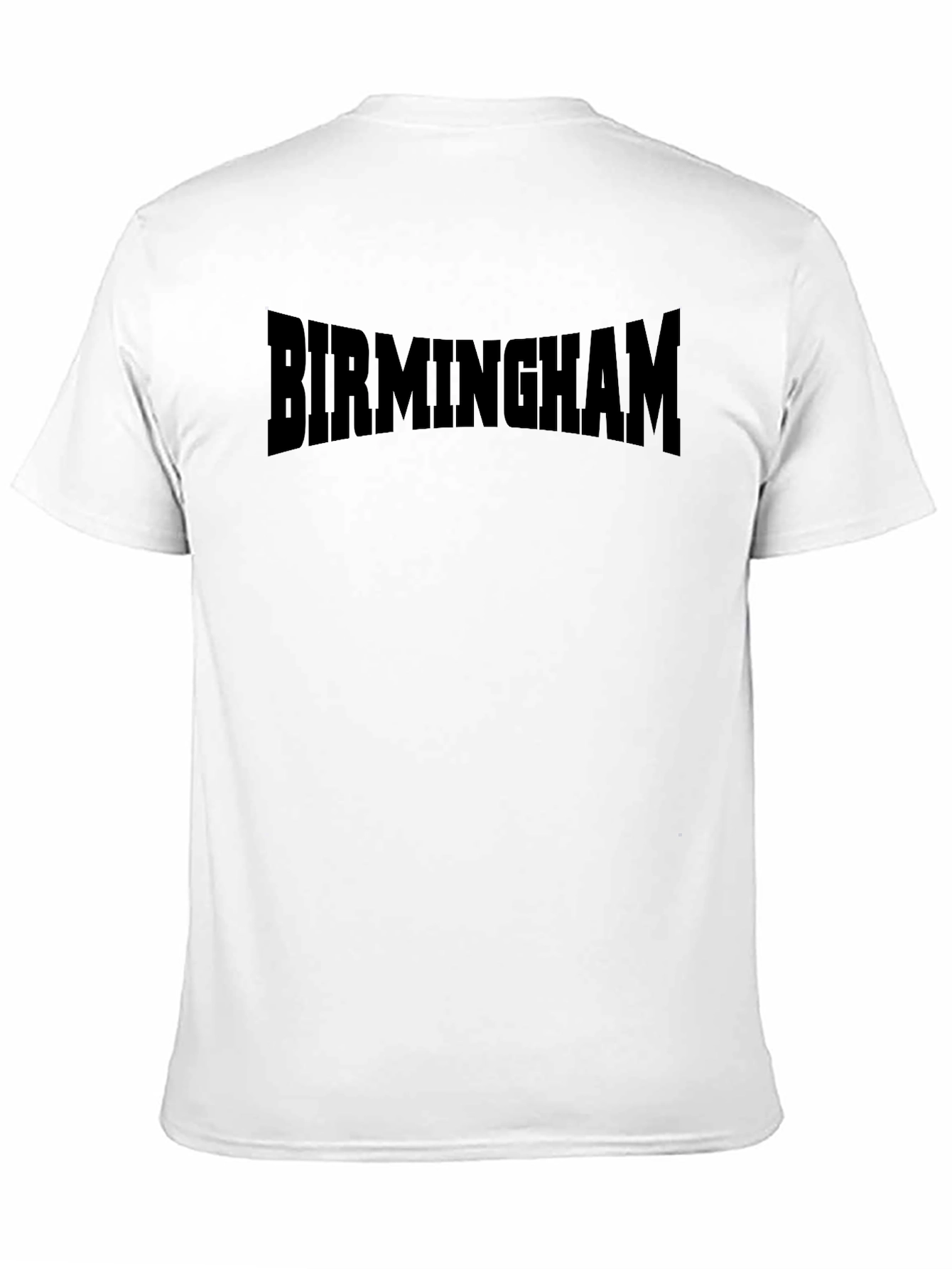 Birmingham Graphic T-Shirt - Solid Black