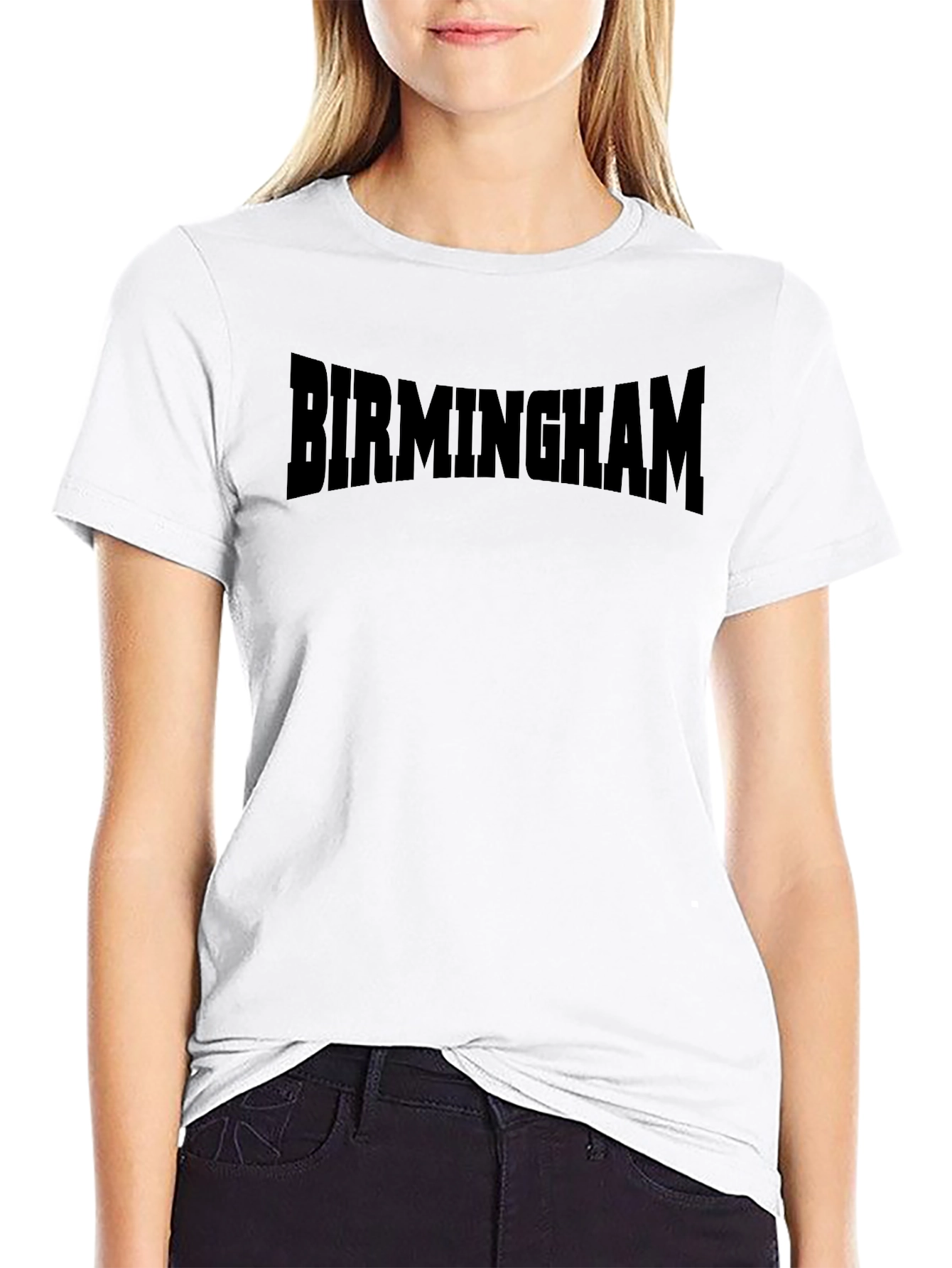 Birmingham Graphic T-Shirt - Solid Black