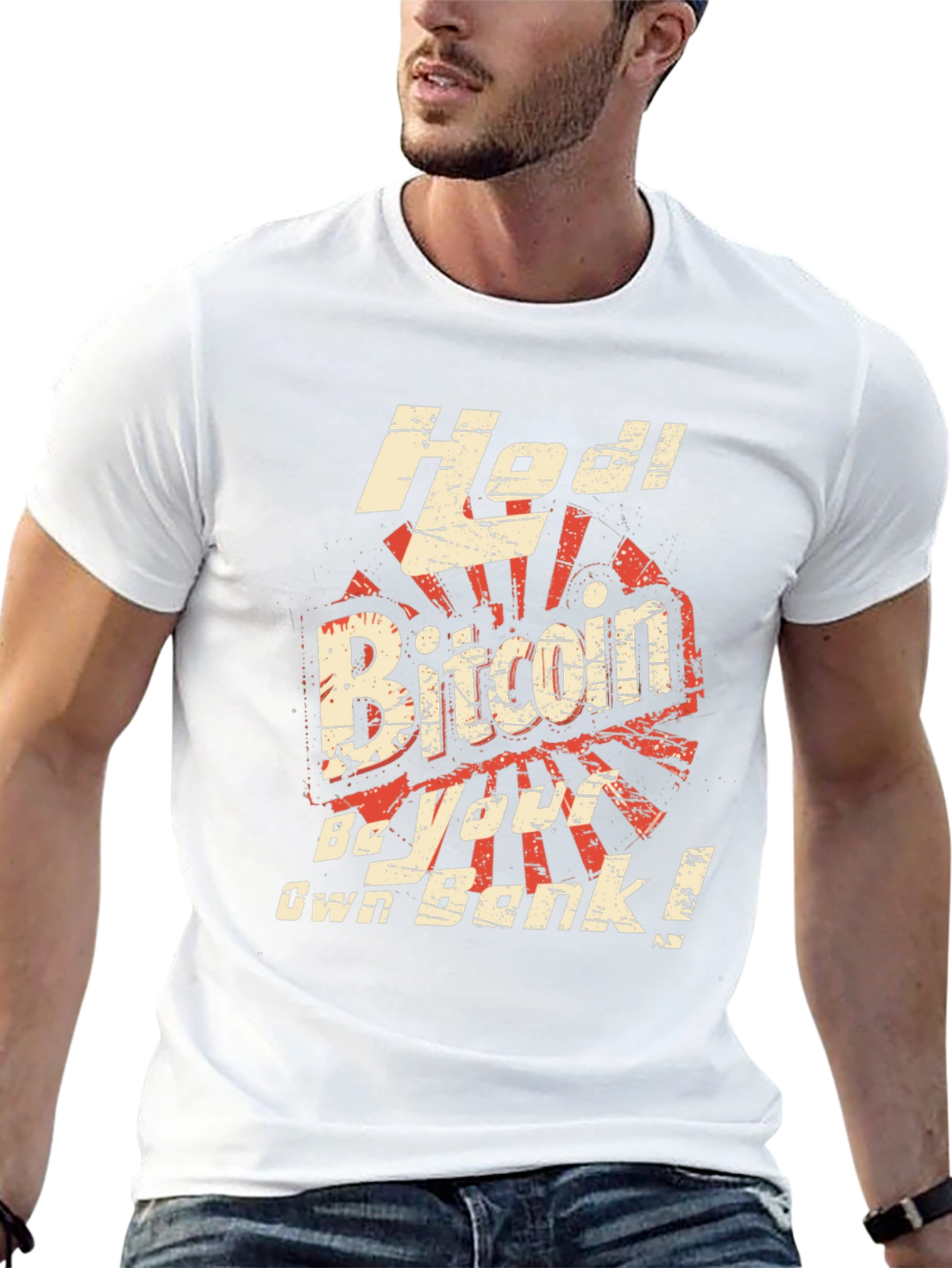 Bitcoin HODL T-Shirt - Be Your Own Bank!