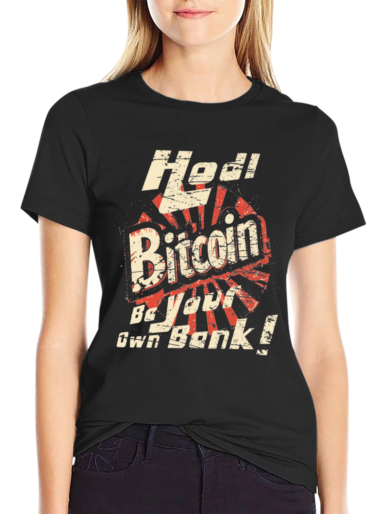 Bitcoin HODL T-Shirt - Be Your Own Bank!