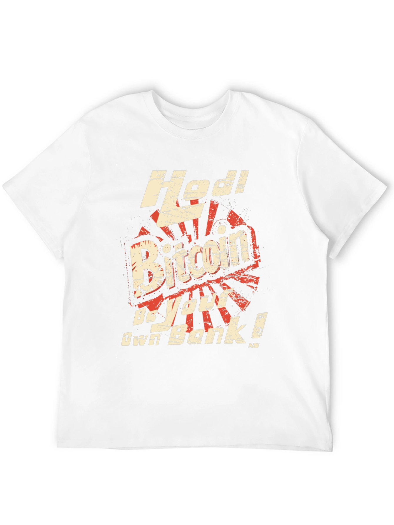Bitcoin HODL T-Shirt - Be Your Own Bank!