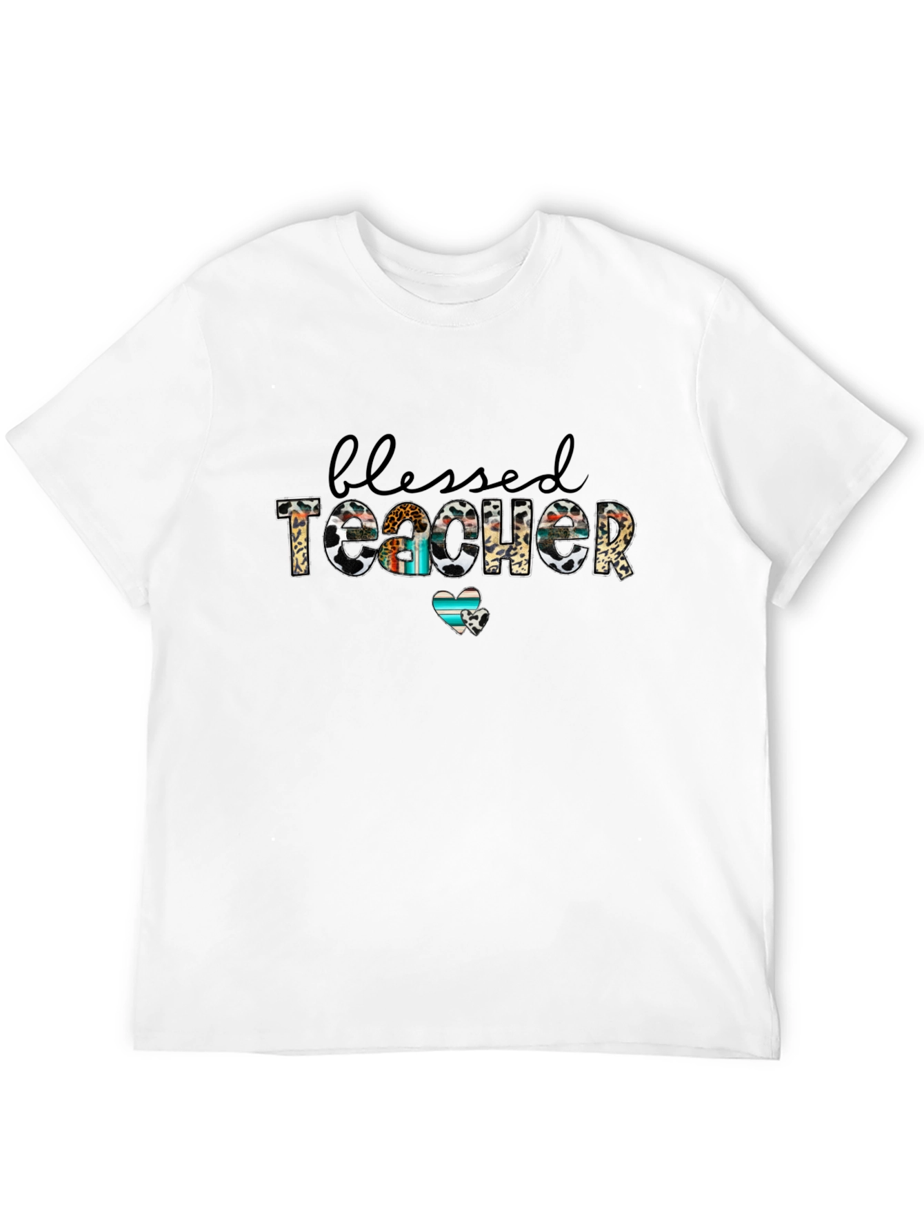 Blessed Teacher Graphic T-Shirt