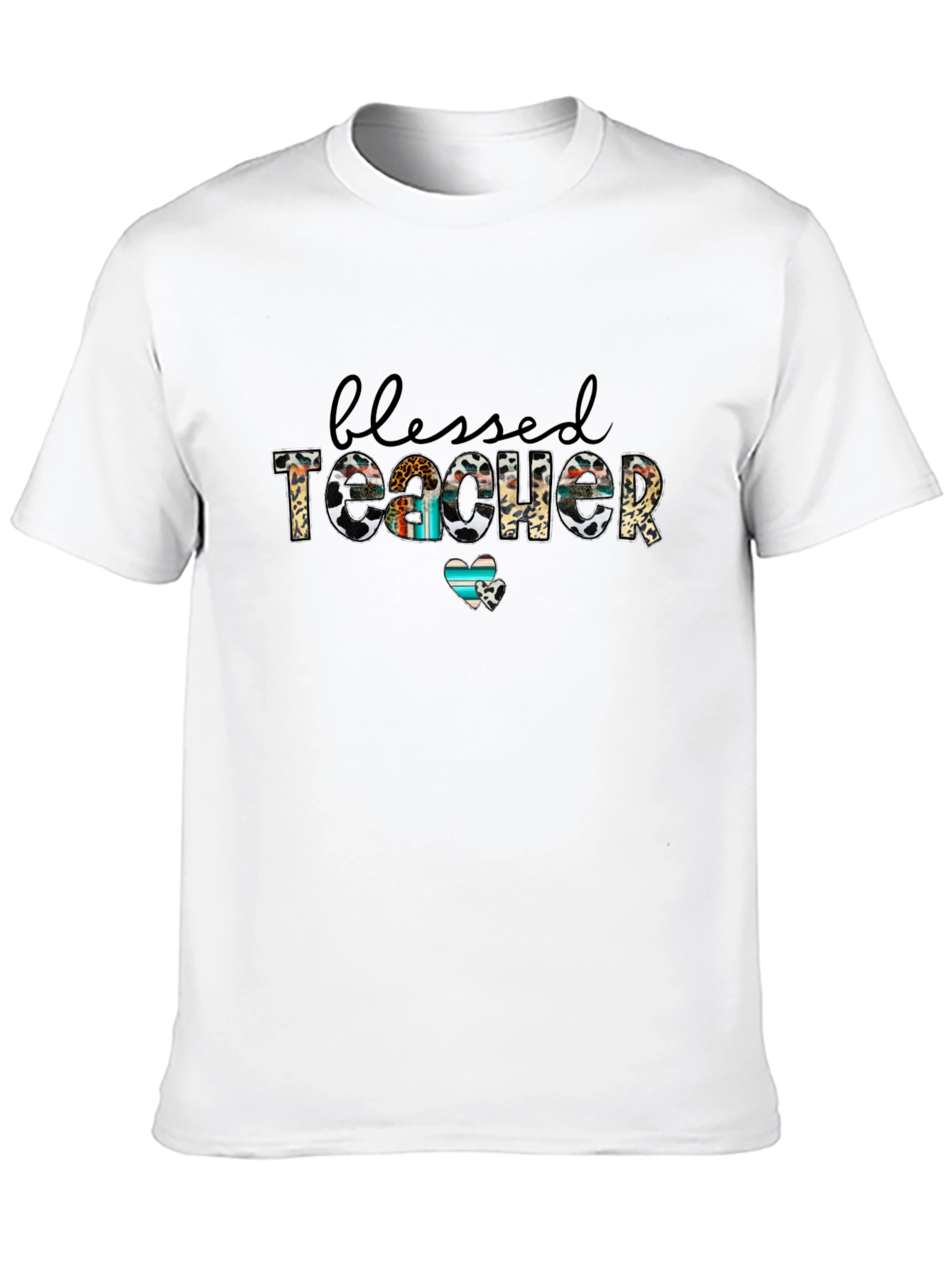 Blessed Teacher Graphic T-Shirt