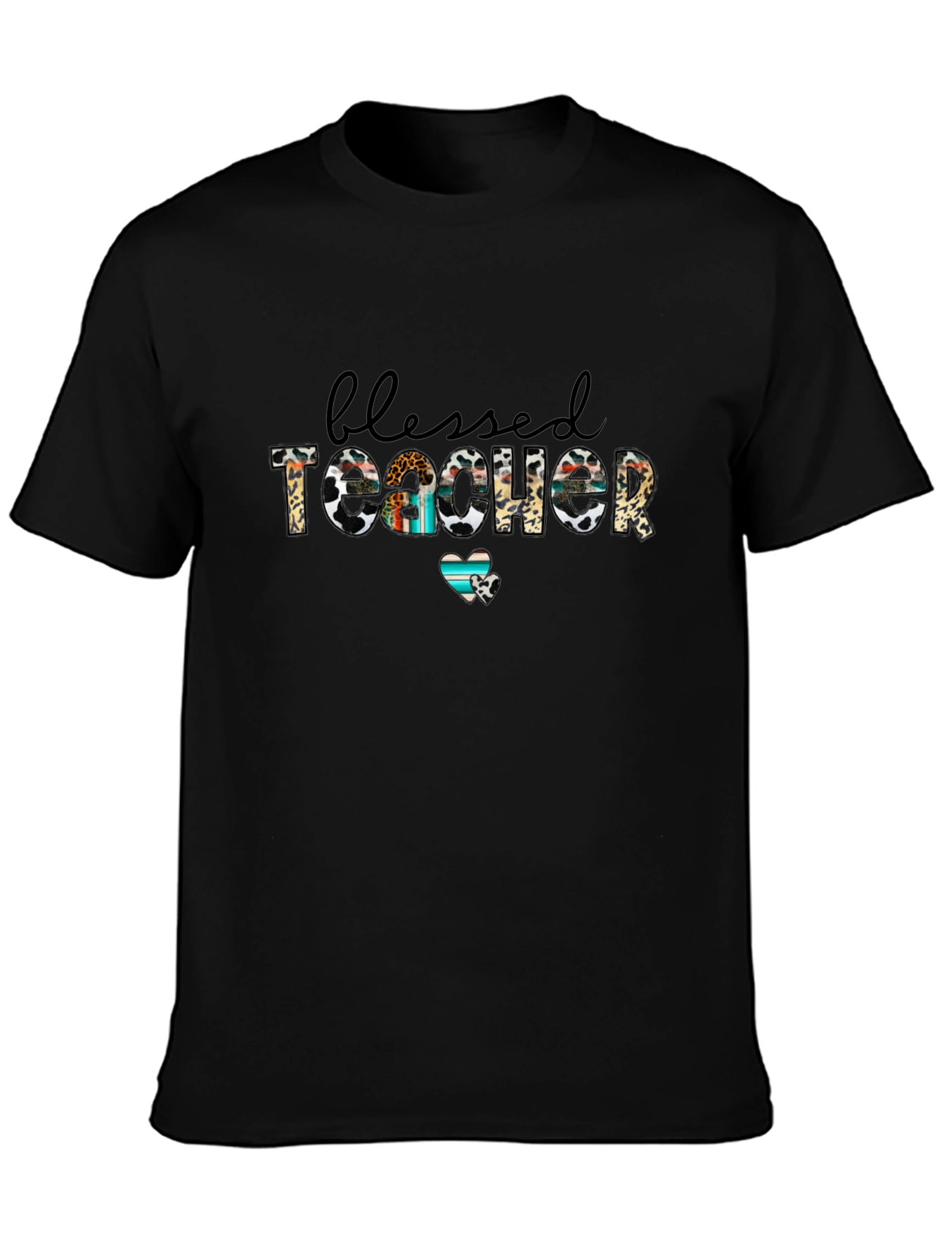 Blessed Teacher Graphic T-Shirt