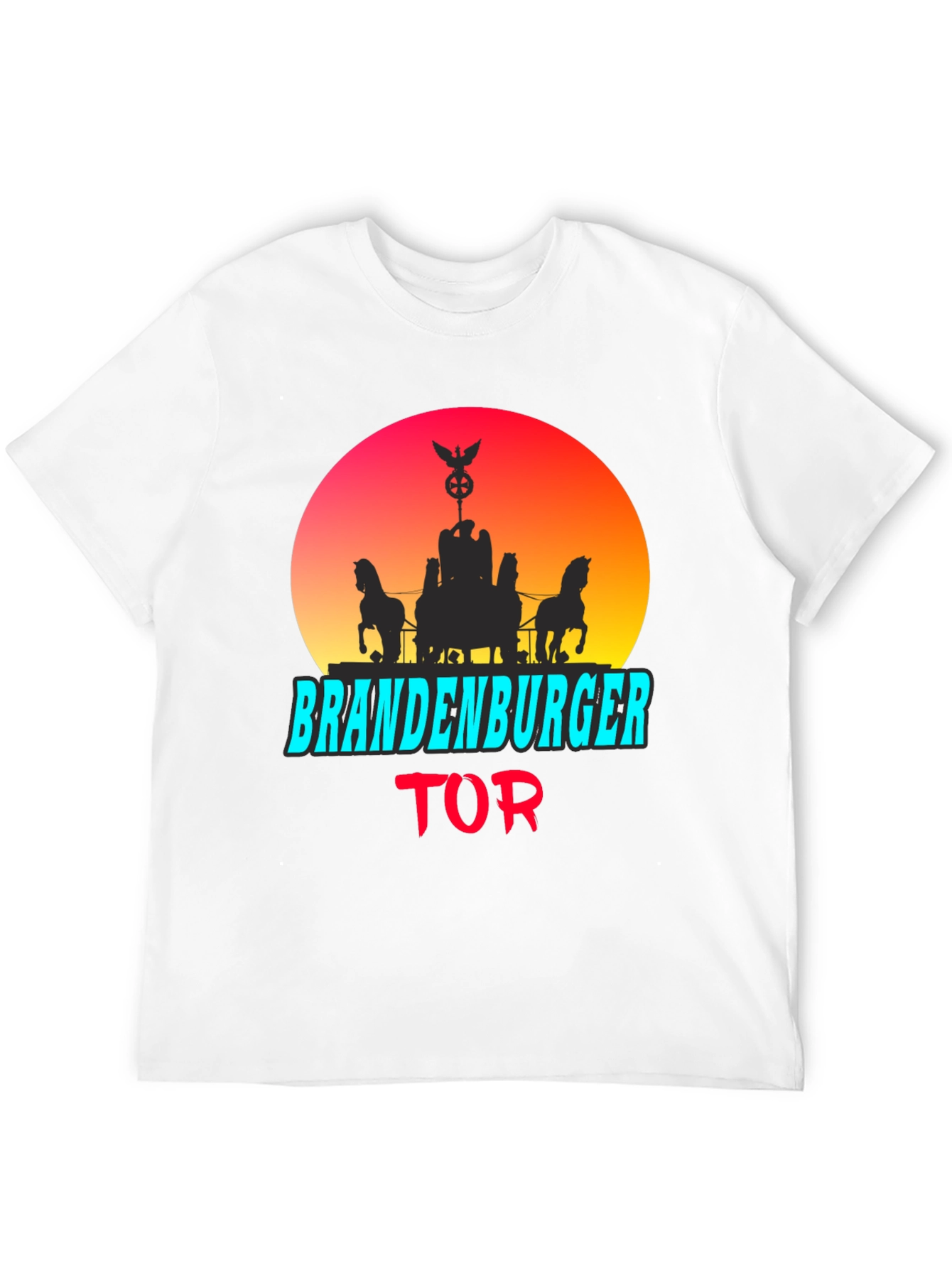 Brandenburger Tor Graphic T-Shirt - Berlin Landmark Tee