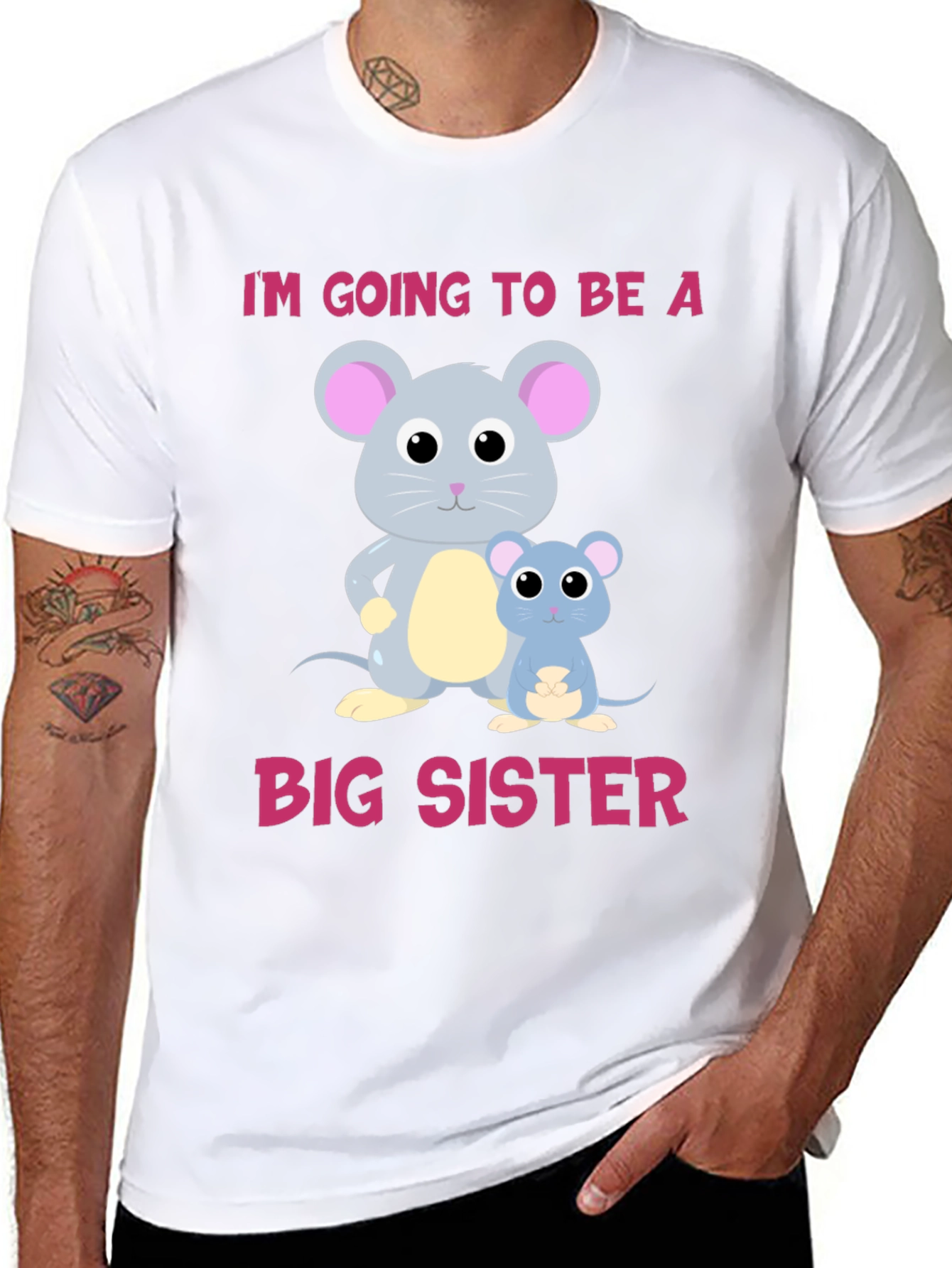 Big Sister Announcement T-Shirt
