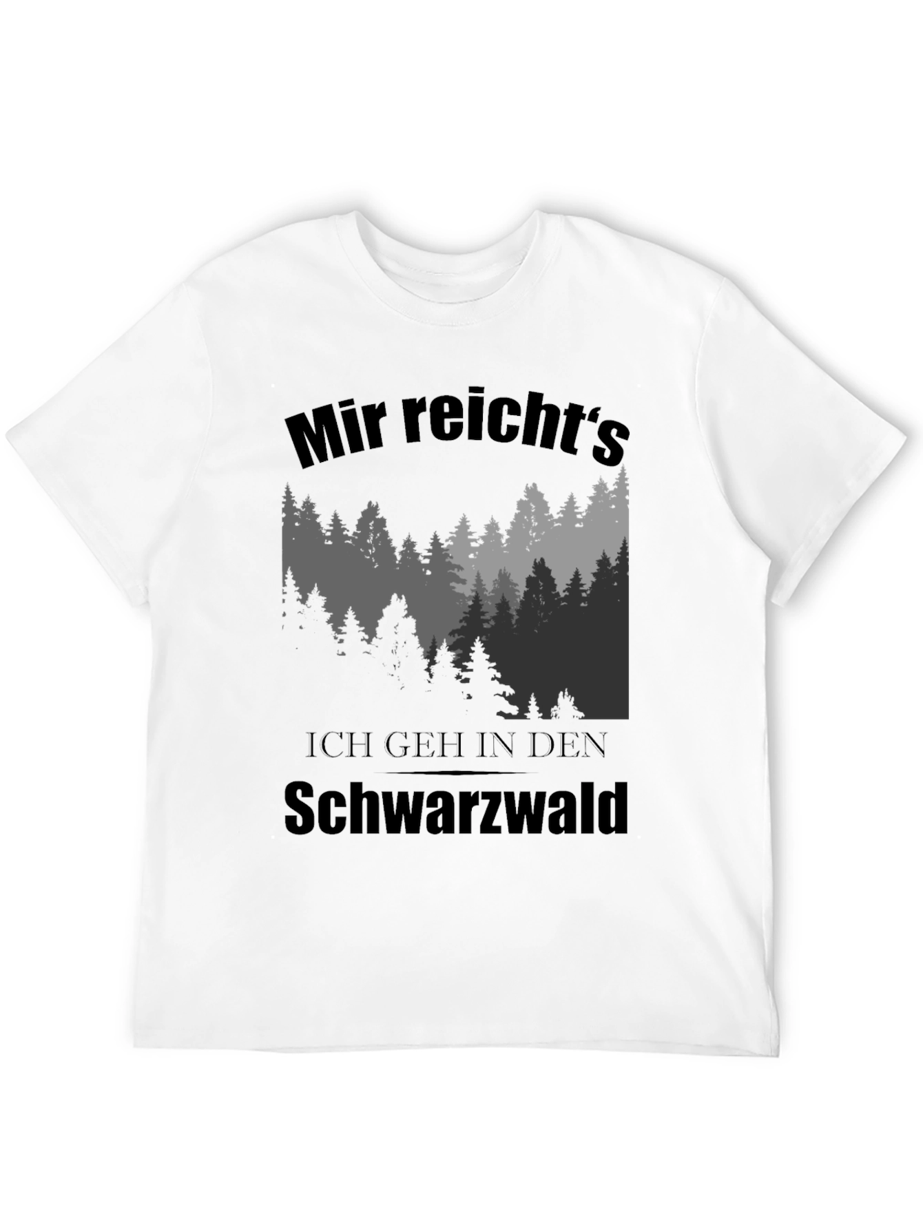 Black Forest T-Shirt - Mens Graphic Tee