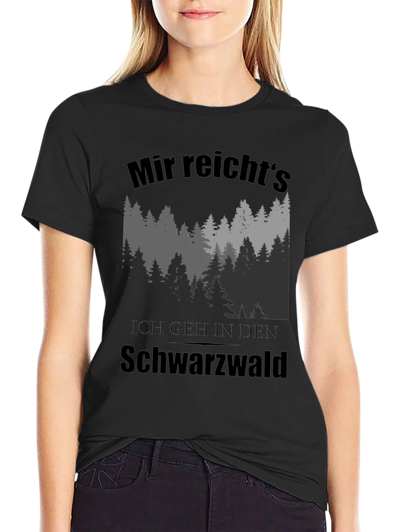 Black Forest T-Shirt - Mens Graphic Tee