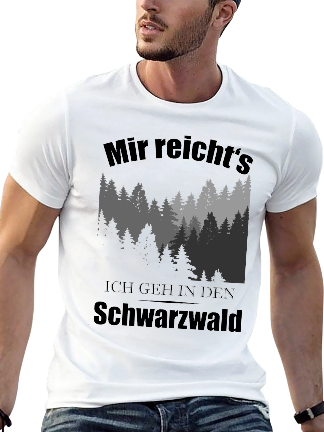 Black Forest T-Shirt - Mens Graphic Tee