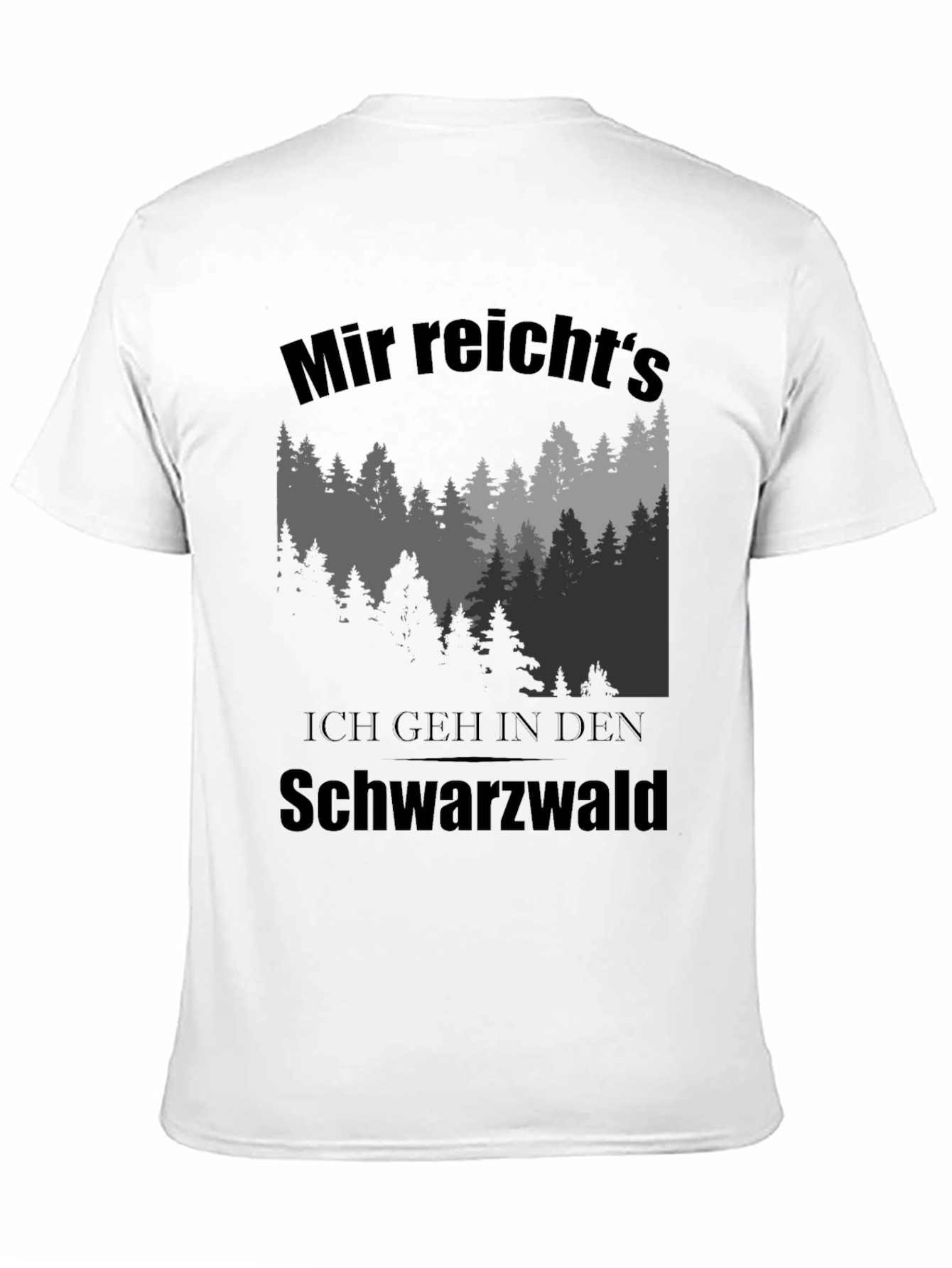 Black Forest T-Shirt - Mens Graphic Tee