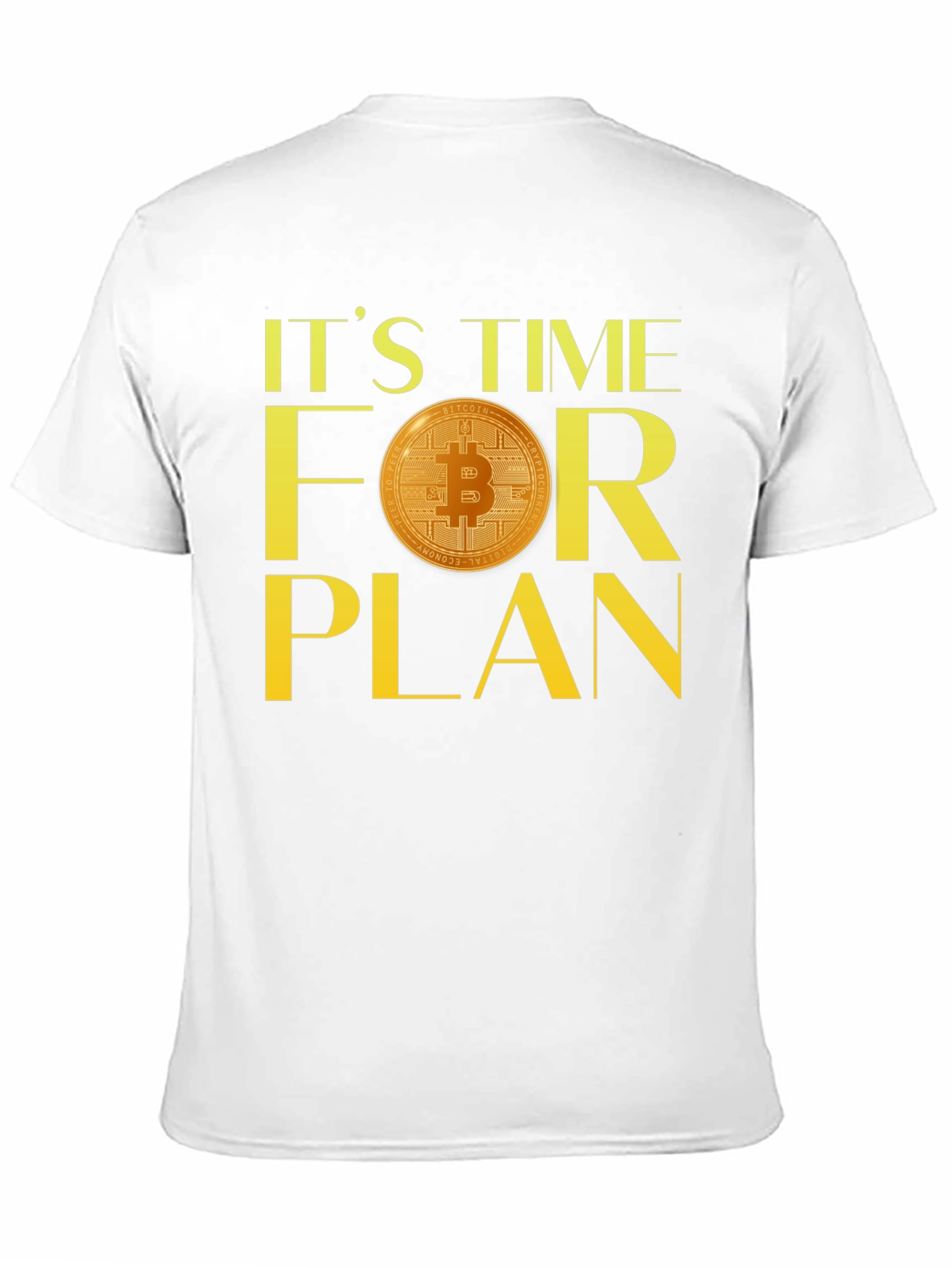 Bitcoin Plan T-Shirt - Crypto Investor Tee