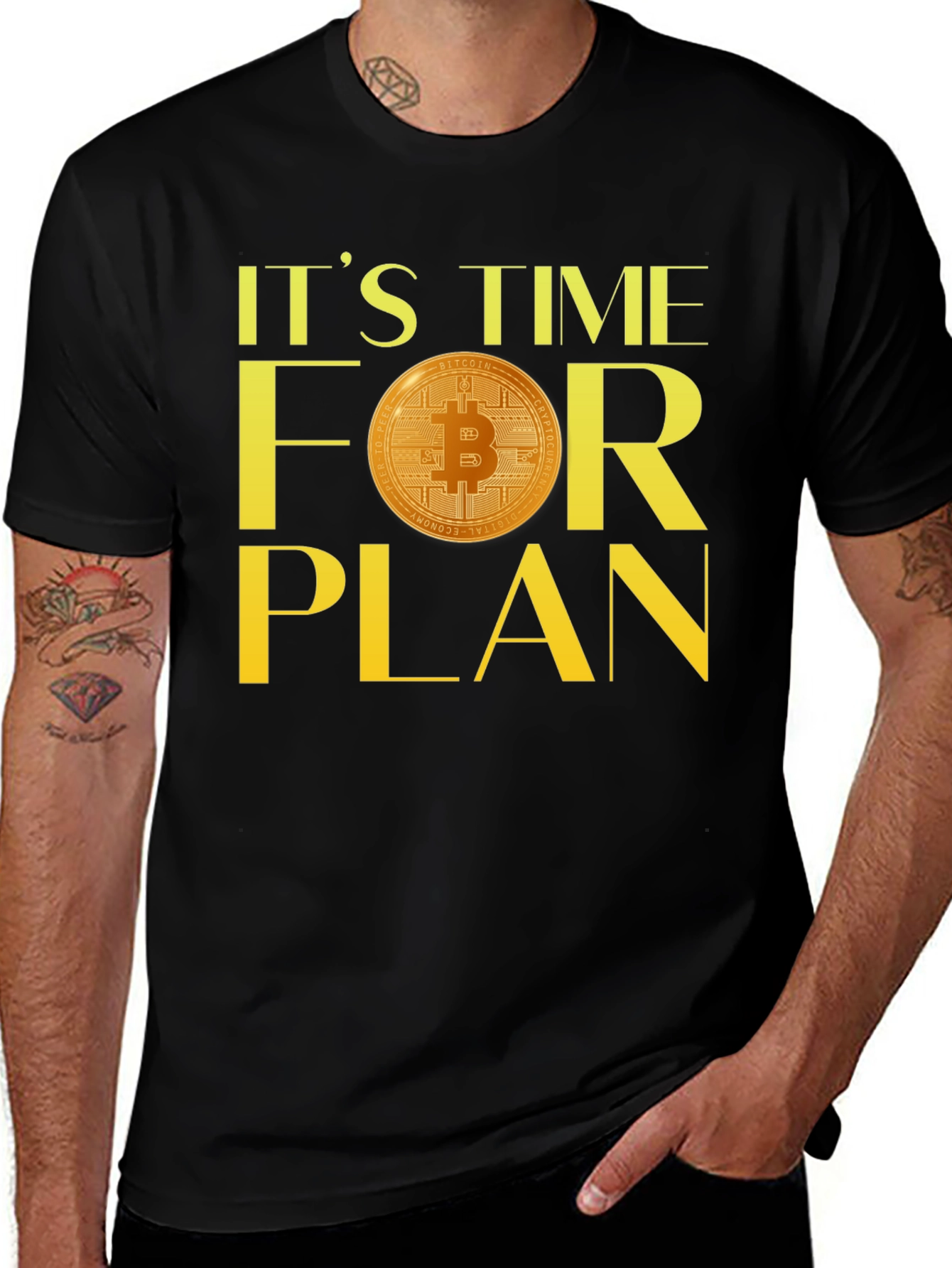 Bitcoin Plan T-Shirt - Crypto Investor Tee