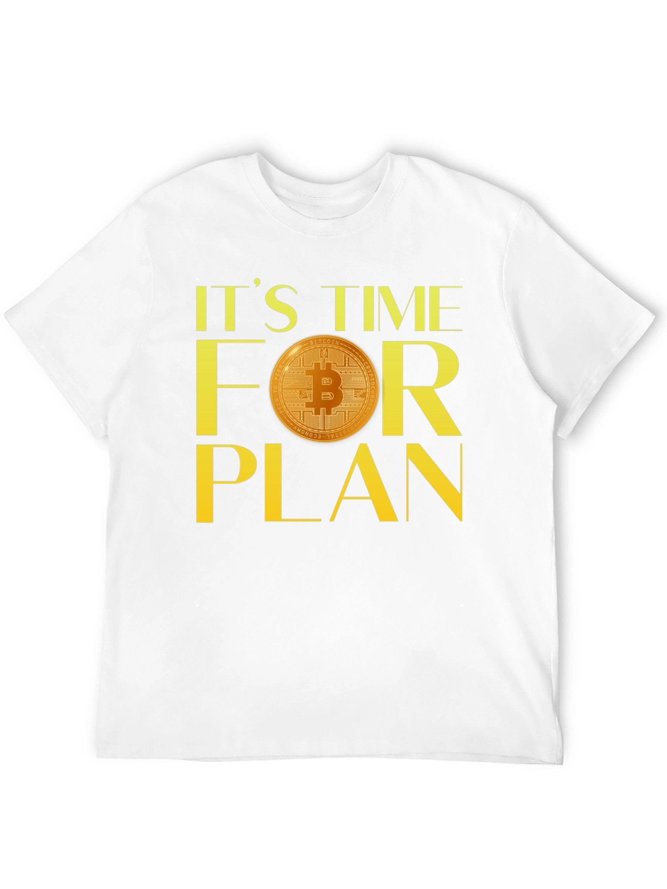 Bitcoin Plan T-Shirt - Crypto Investor Tee