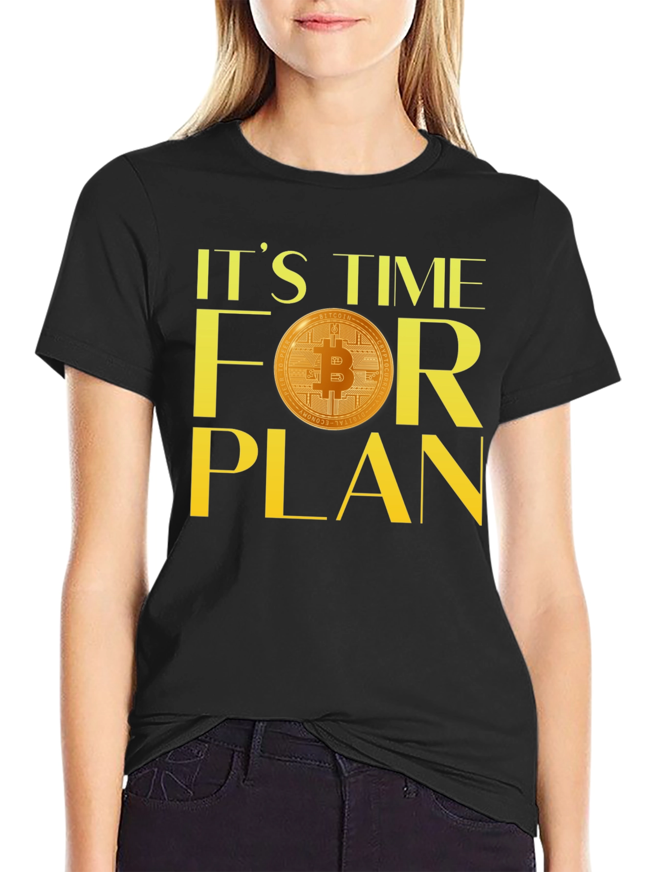 Bitcoin Plan T-Shirt - Crypto Investor Tee