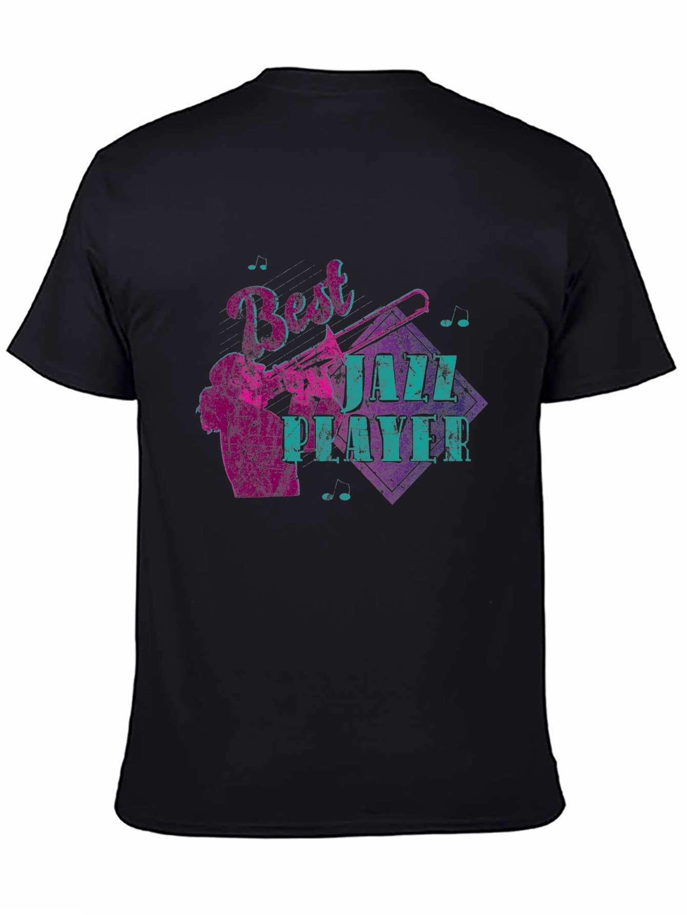 Best Jazz Player Graphic Black T-Shirt