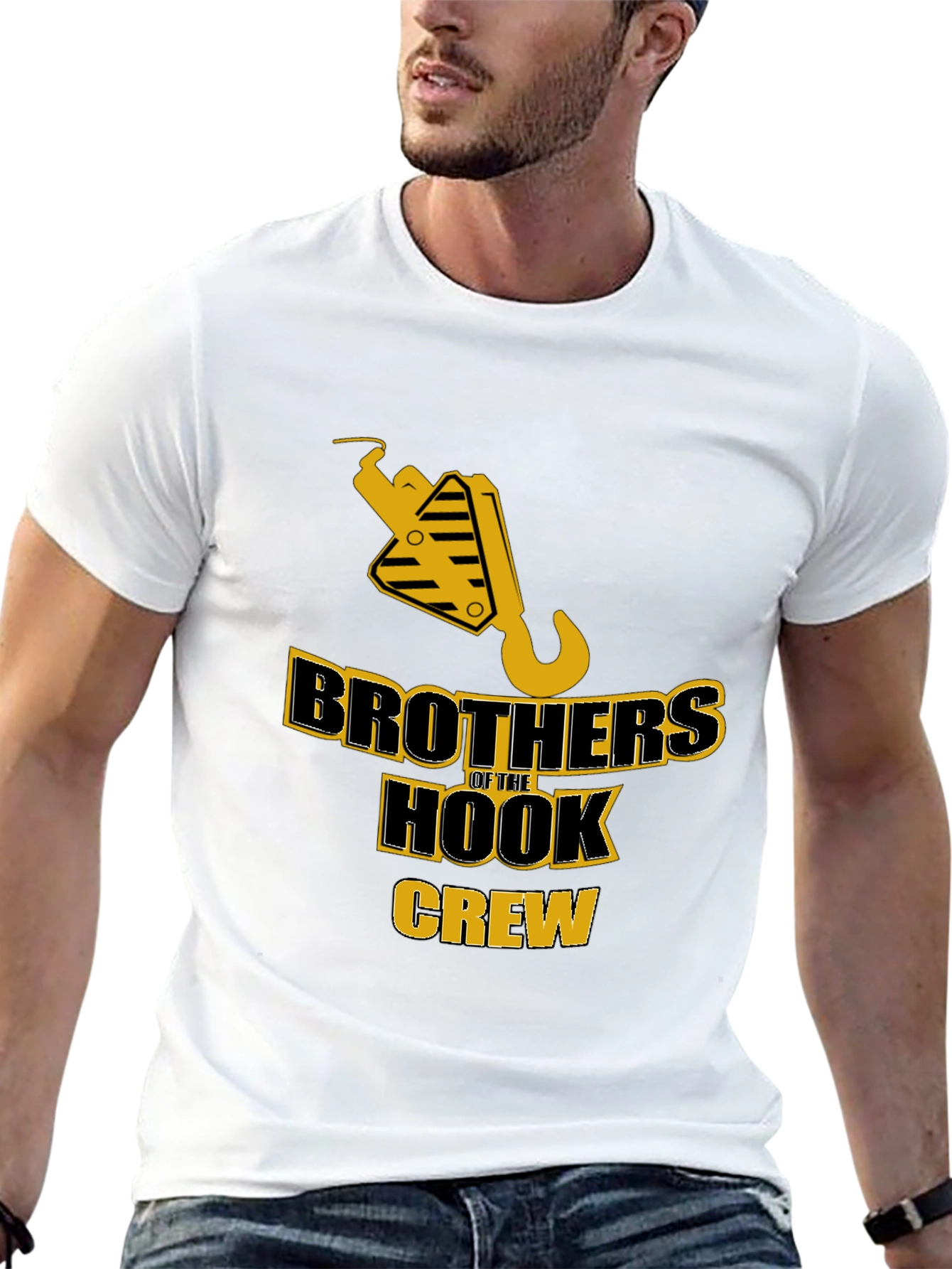 Brothers of the Hook Crew Black T-Shirt