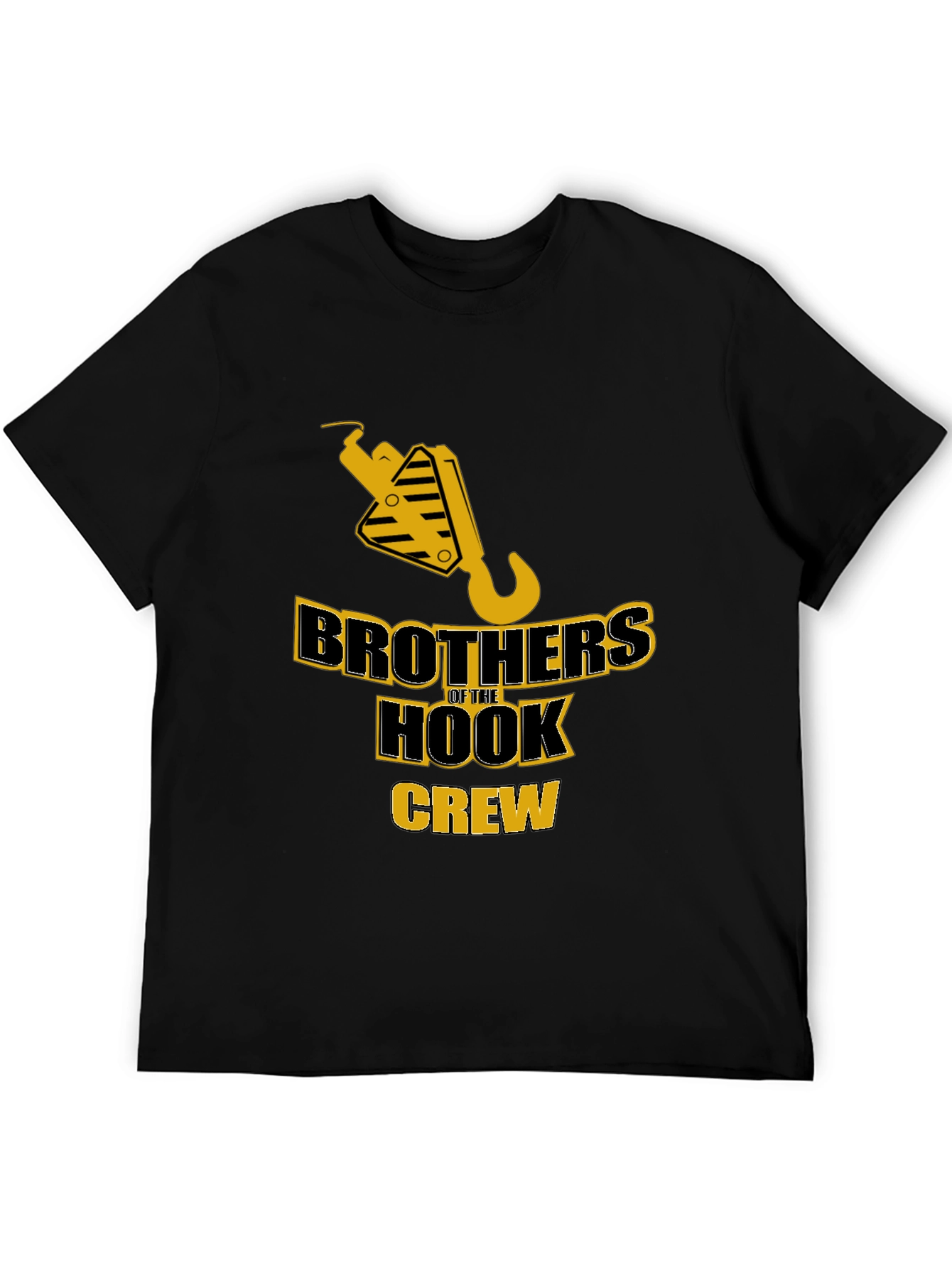 Brothers of the Hook Crew Black T-Shirt
