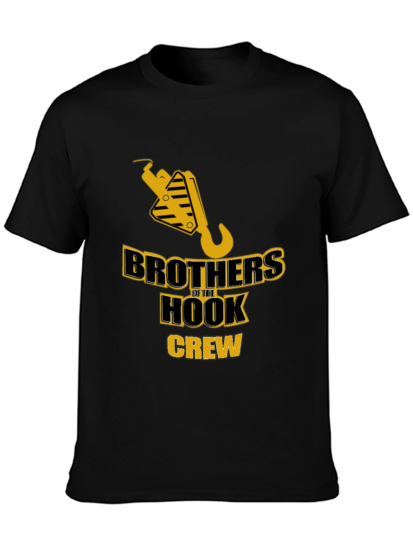 Brothers of the Hook Crew Black T-Shirt