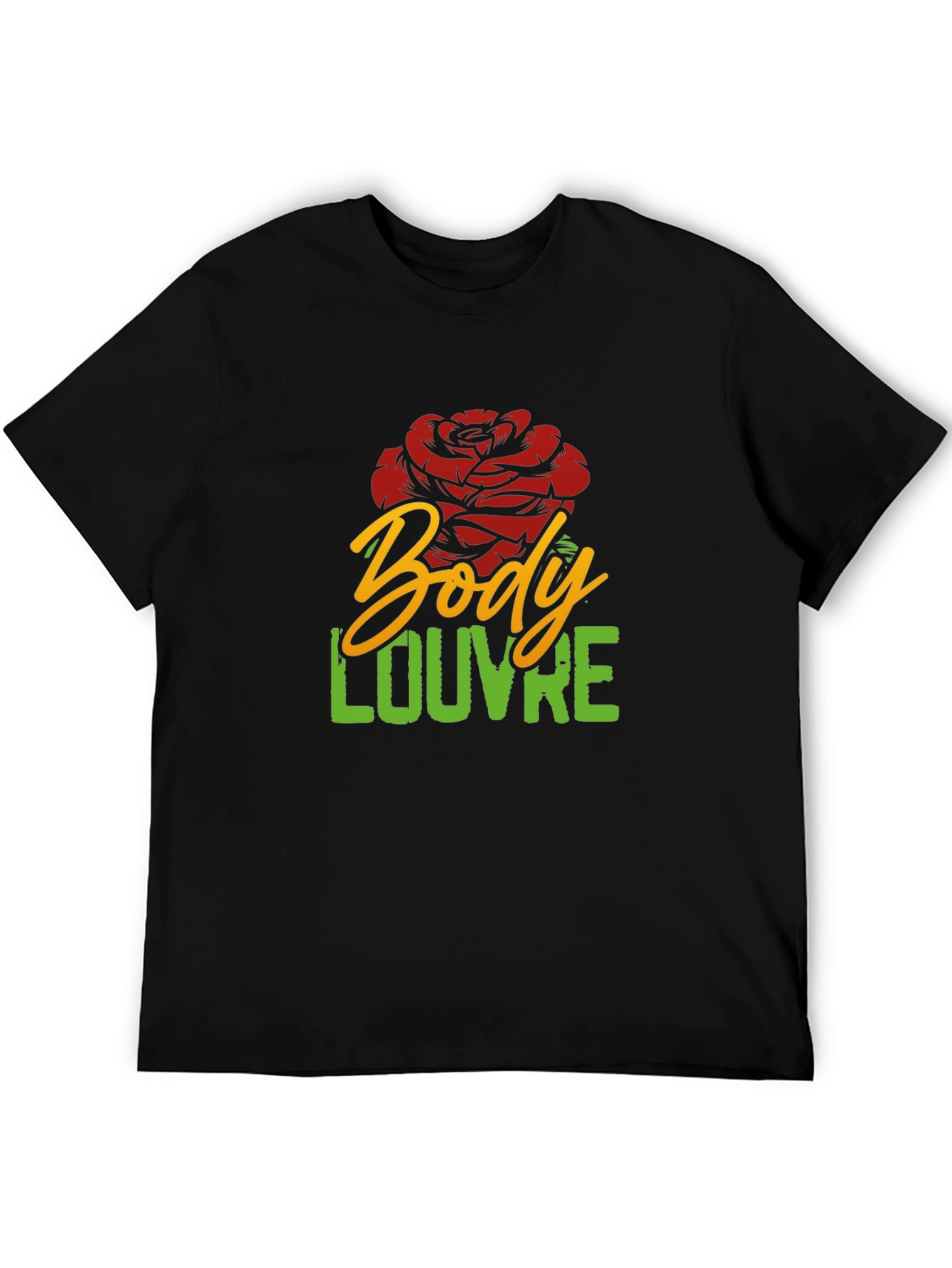 Body Louvre Black Graphic Tee