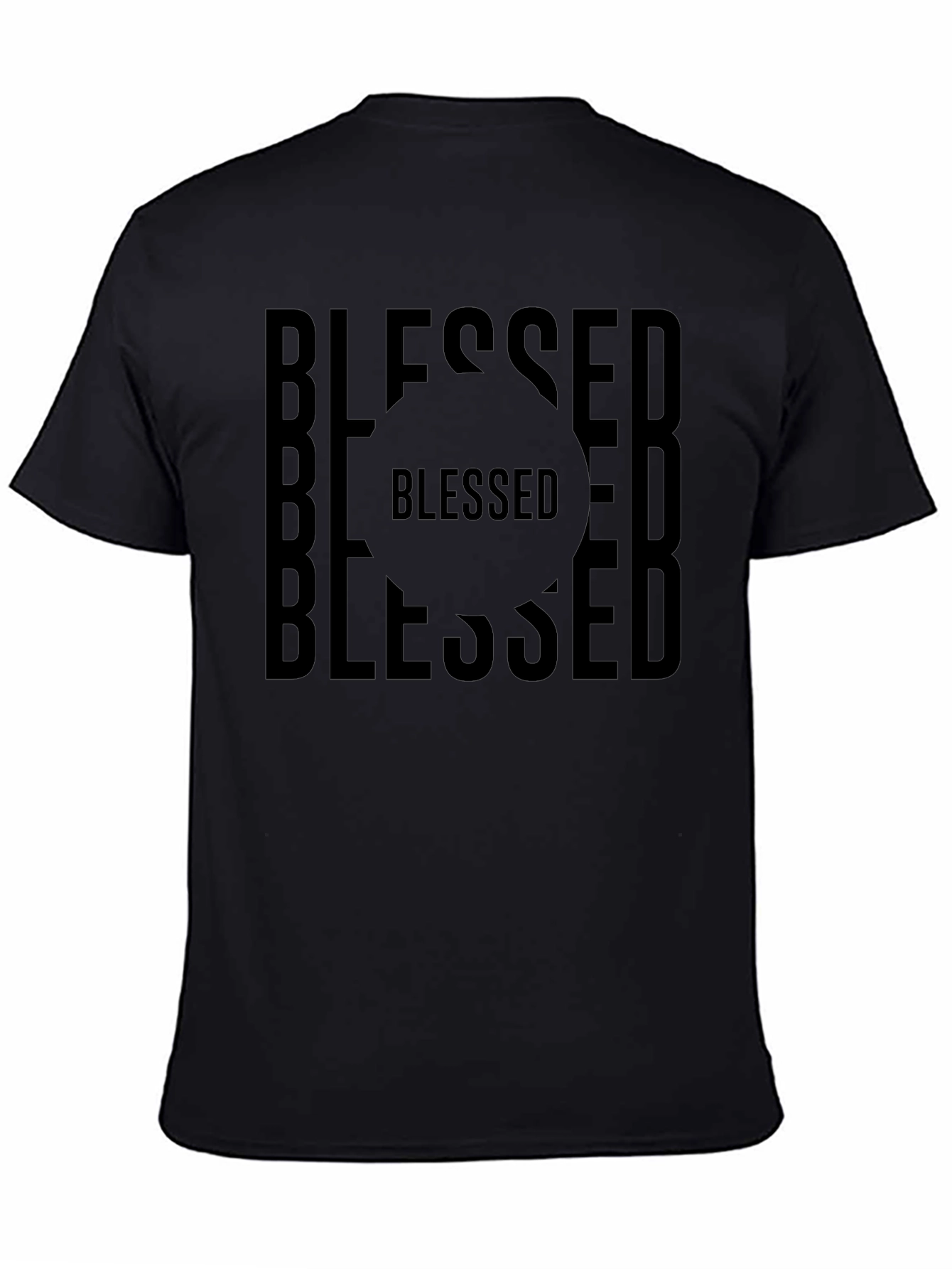 Blessed Graphic T-Shirt - Black Tee