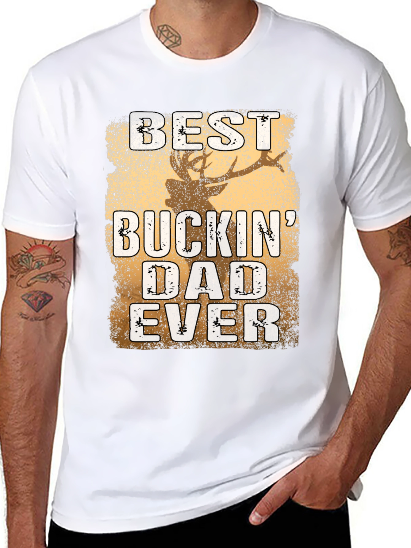 Best Buckin Dad Ever T-Shirt