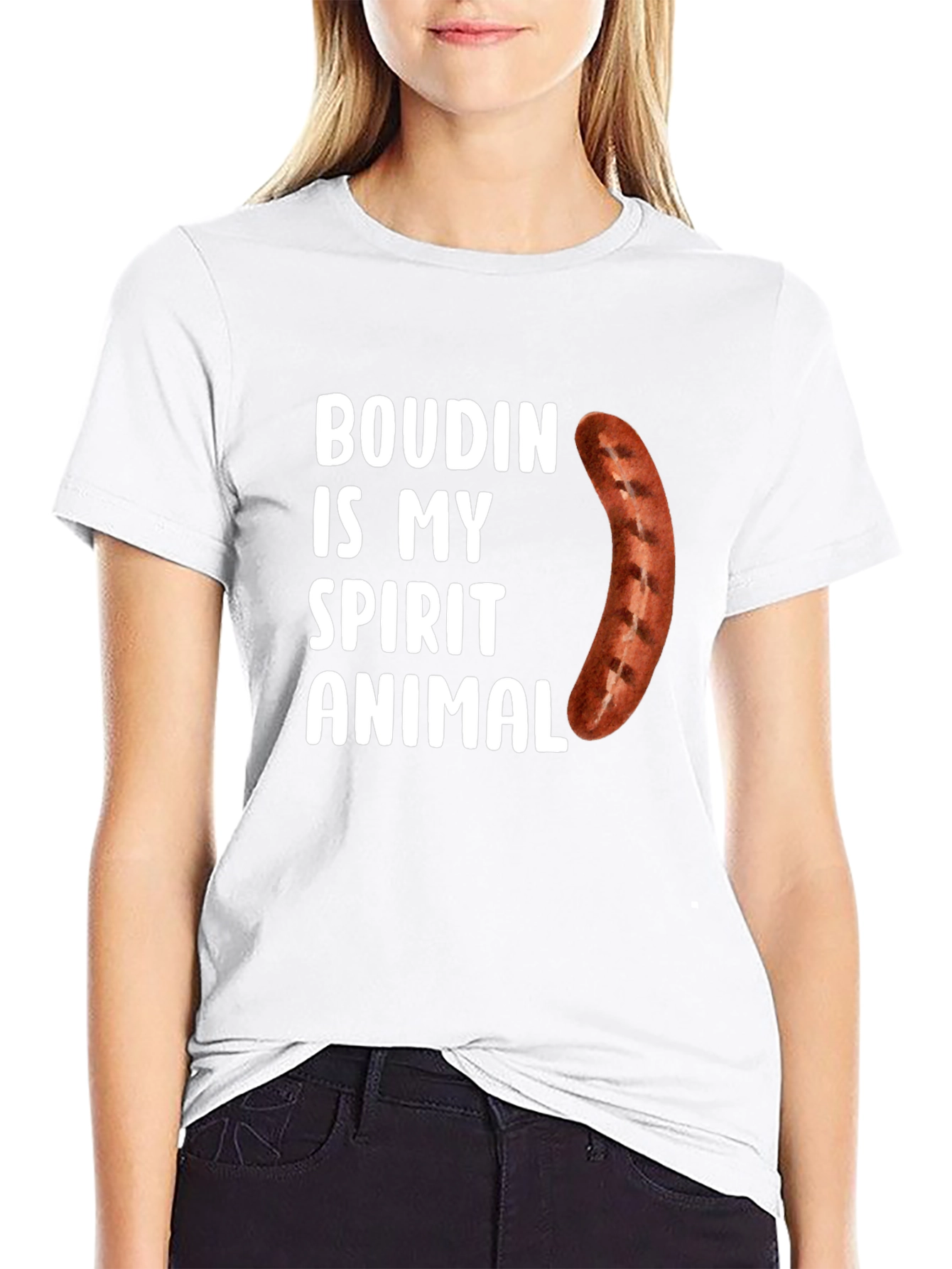 Boudin Is My Spirit Animal T-Shirt