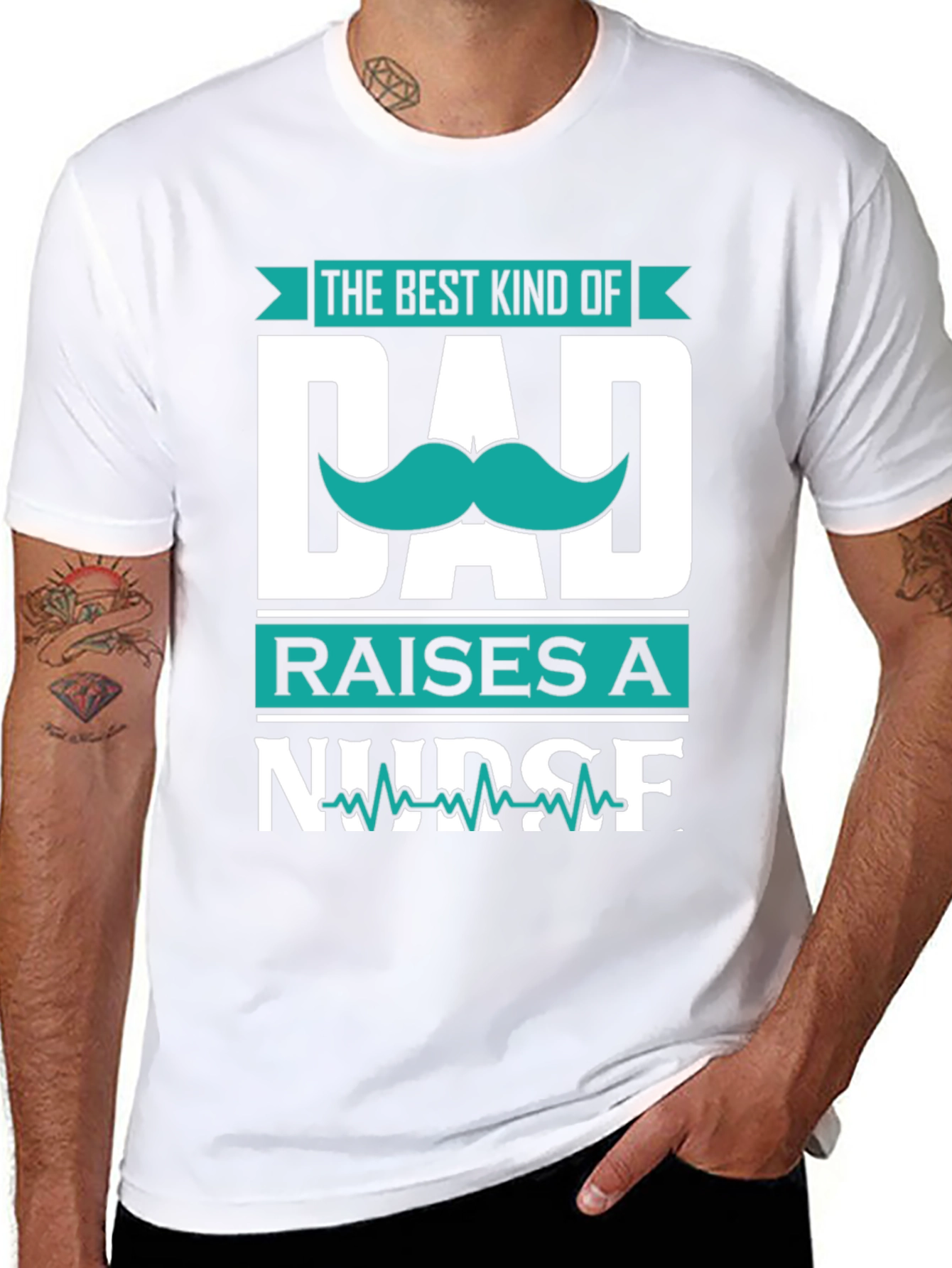 Best Kind of Dad Nurse T-Shirt