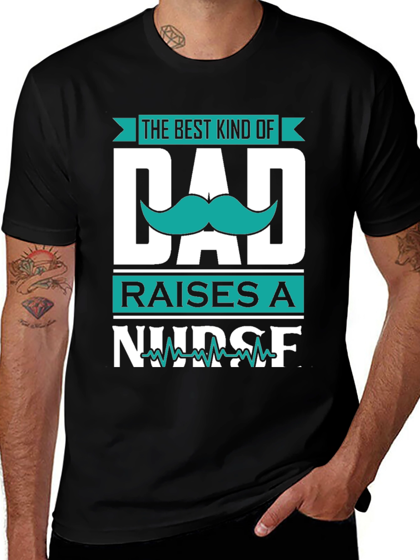 Best Kind of Dad Nurse T-Shirt