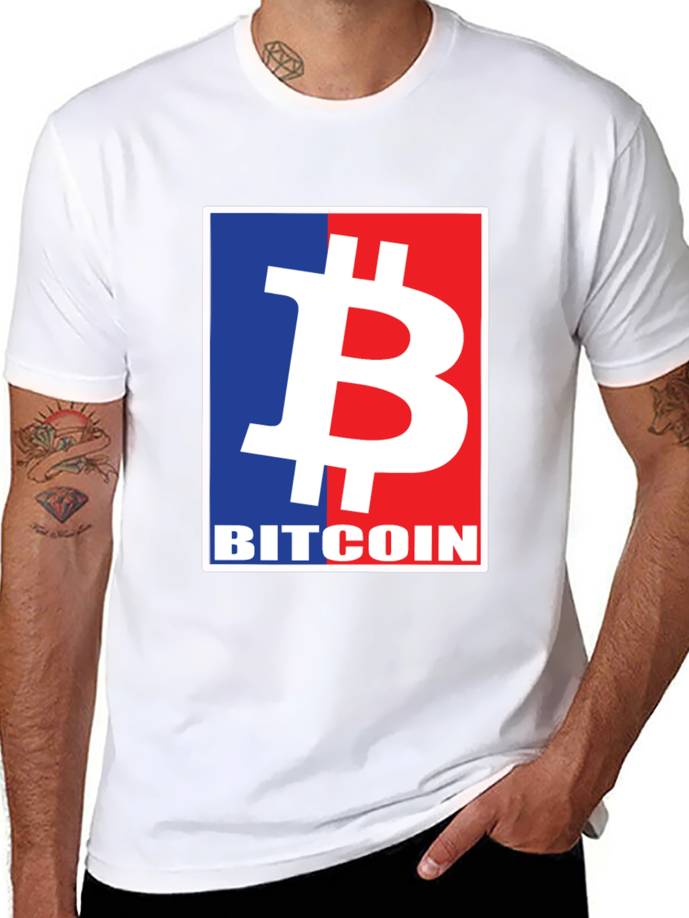 Bitcoin Graphic T-Shirt - Crypto Enthusiast Apparel
