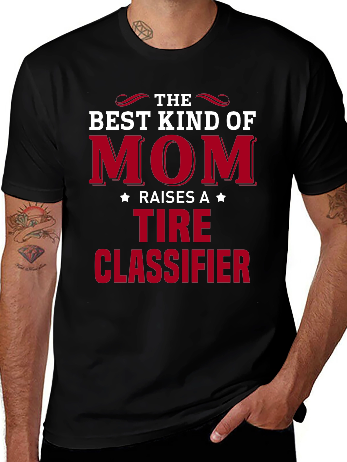 Best Kind of Mom Tire Classifier T-Shirt