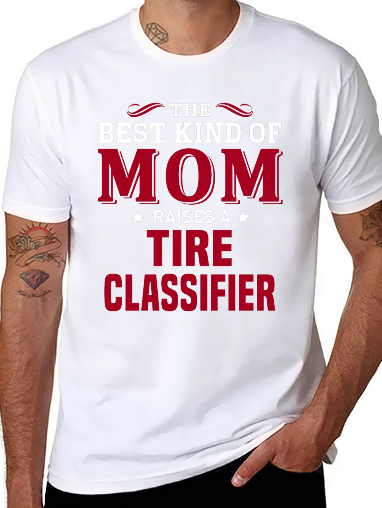 Best Kind of Mom Tire Classifier T-Shirt