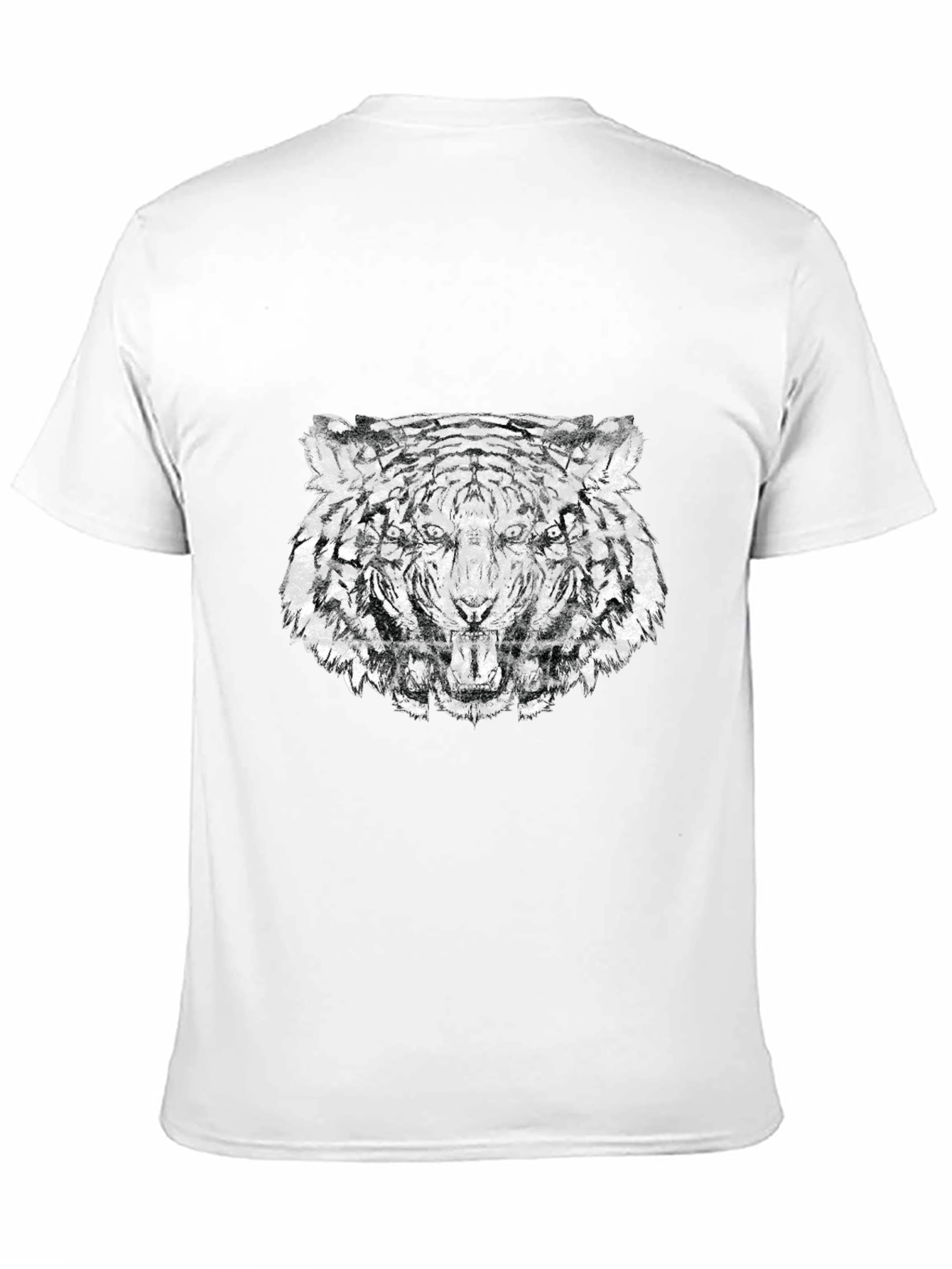 Black Tiger Graphic T-Shirt