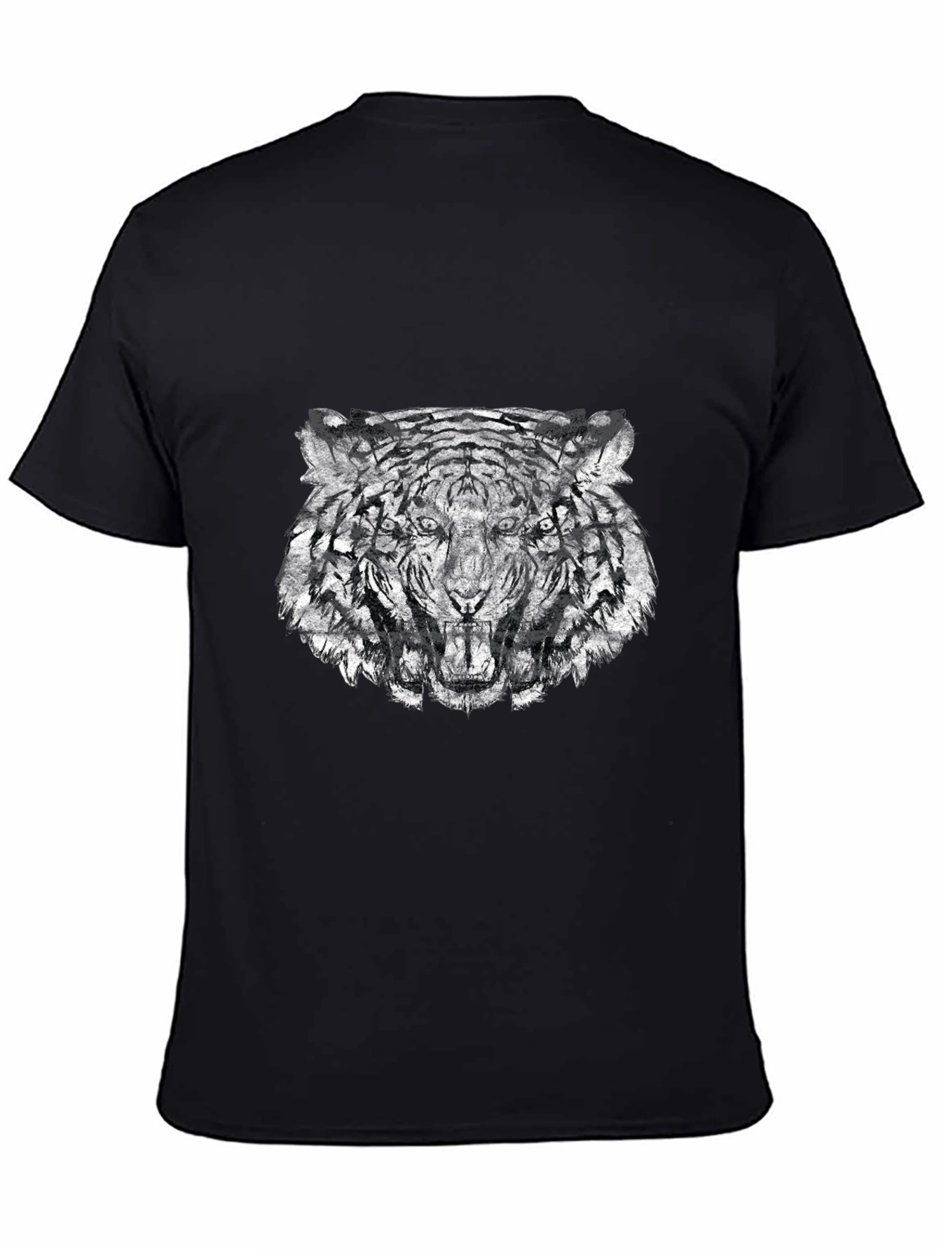 Black Tiger Graphic T-Shirt