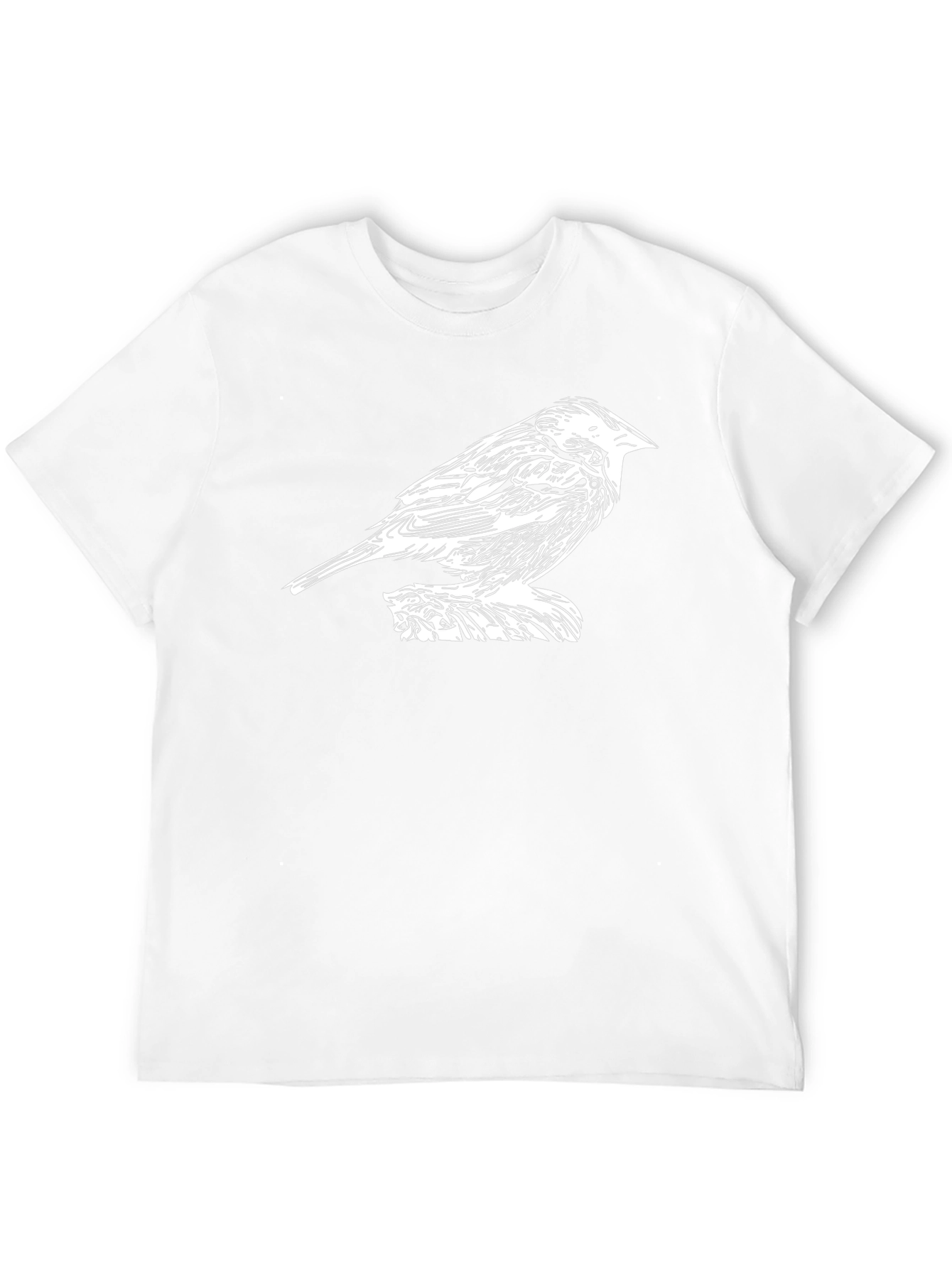 Bird Graphic Black T-Shirt