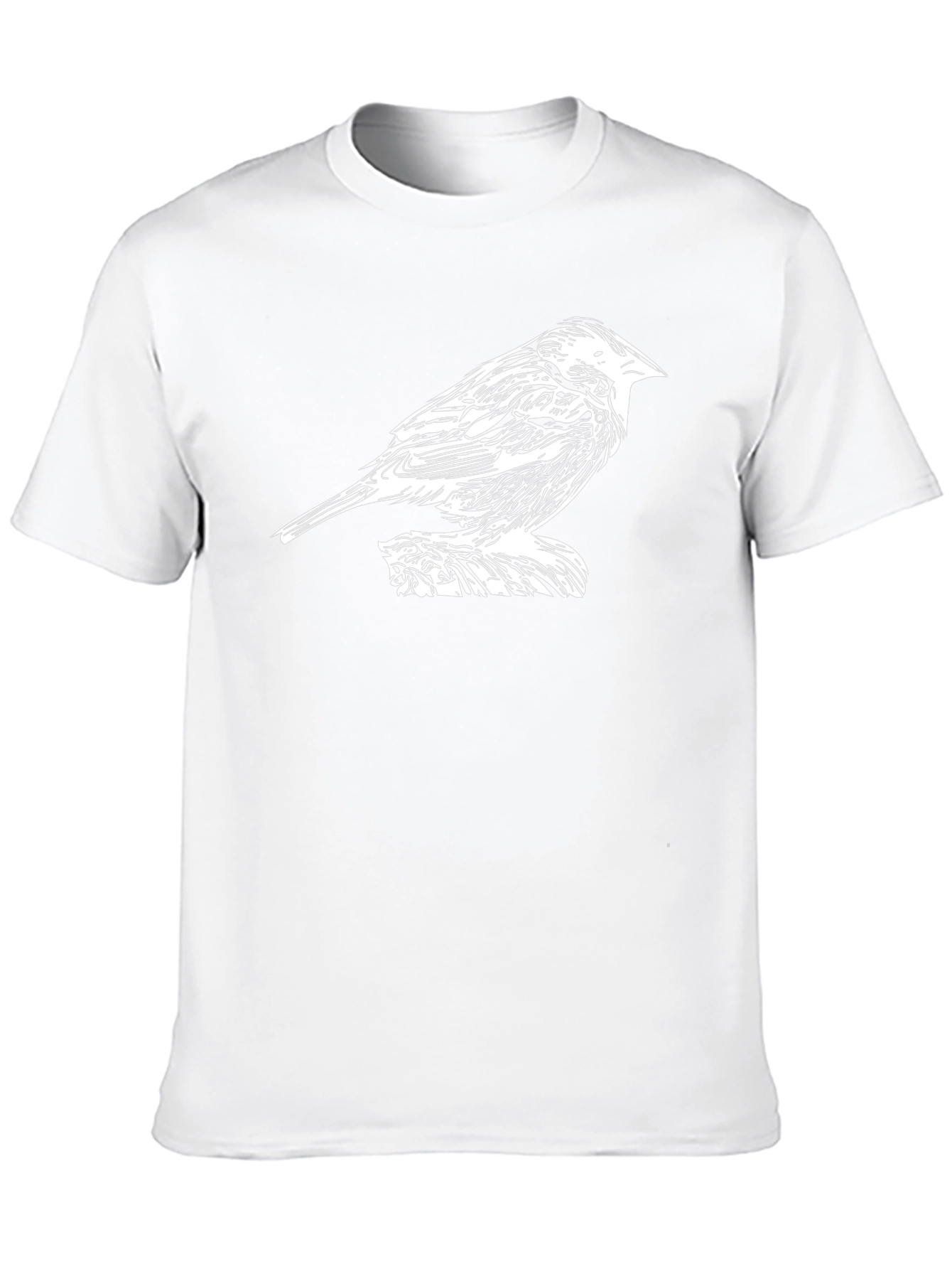Bird Graphic Black T-Shirt