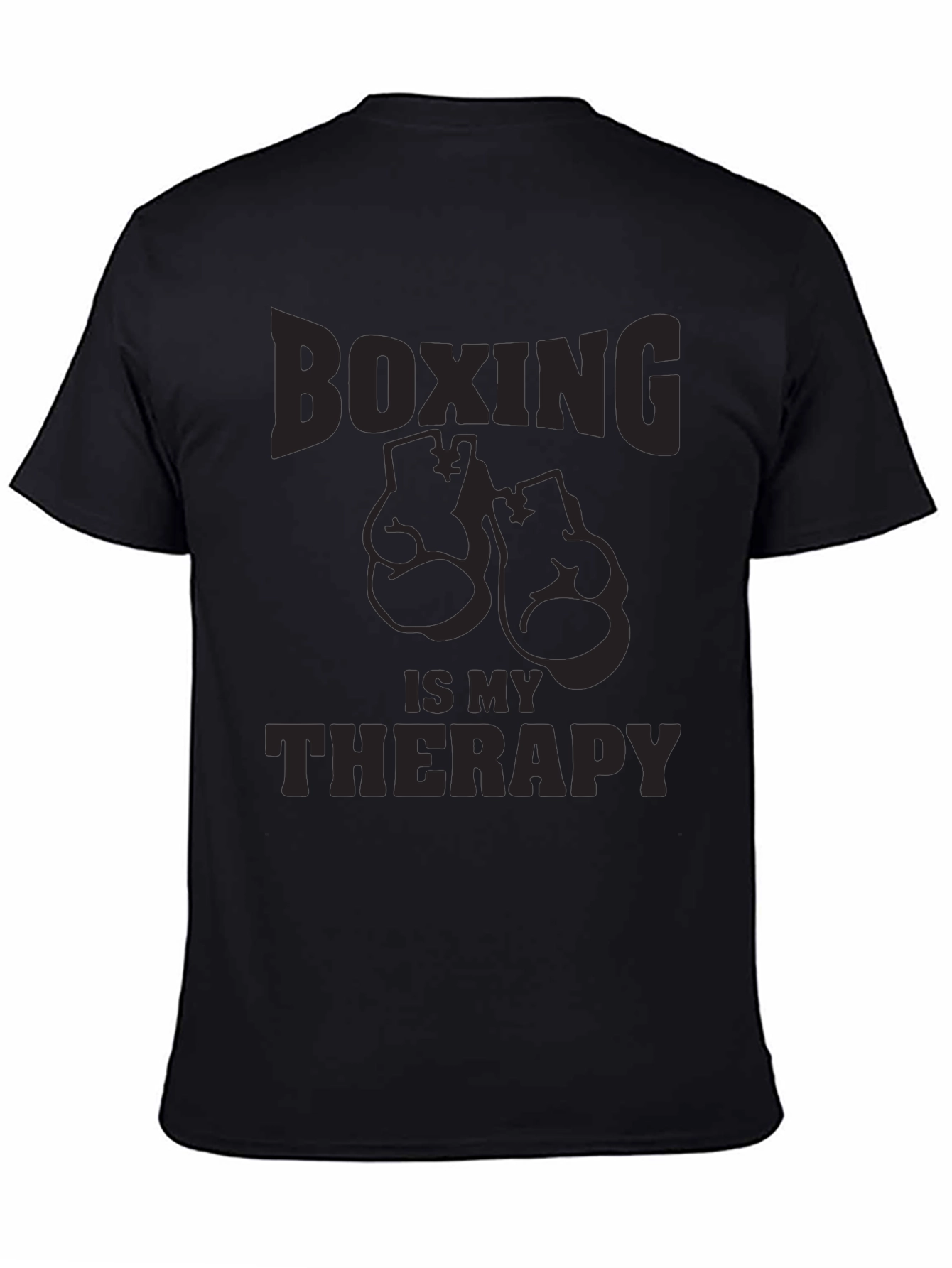 Boxing is My Therapy Graphic T-Shirt