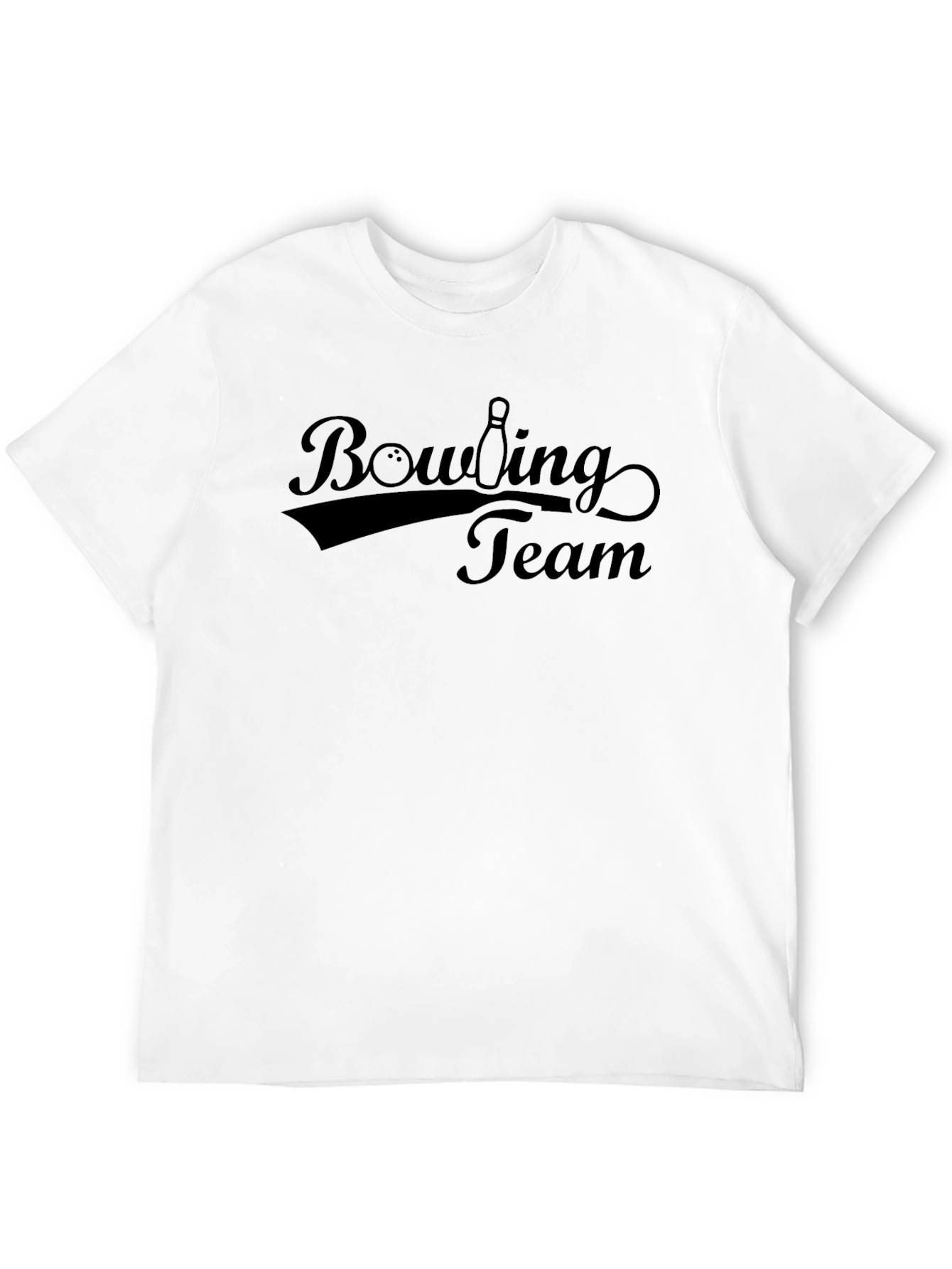 Bowling Team Graphic T-Shirt