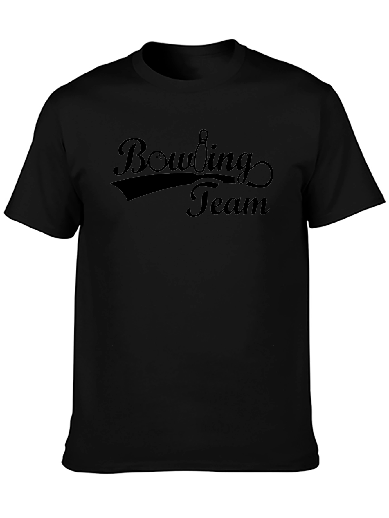 Bowling Team Graphic T-Shirt