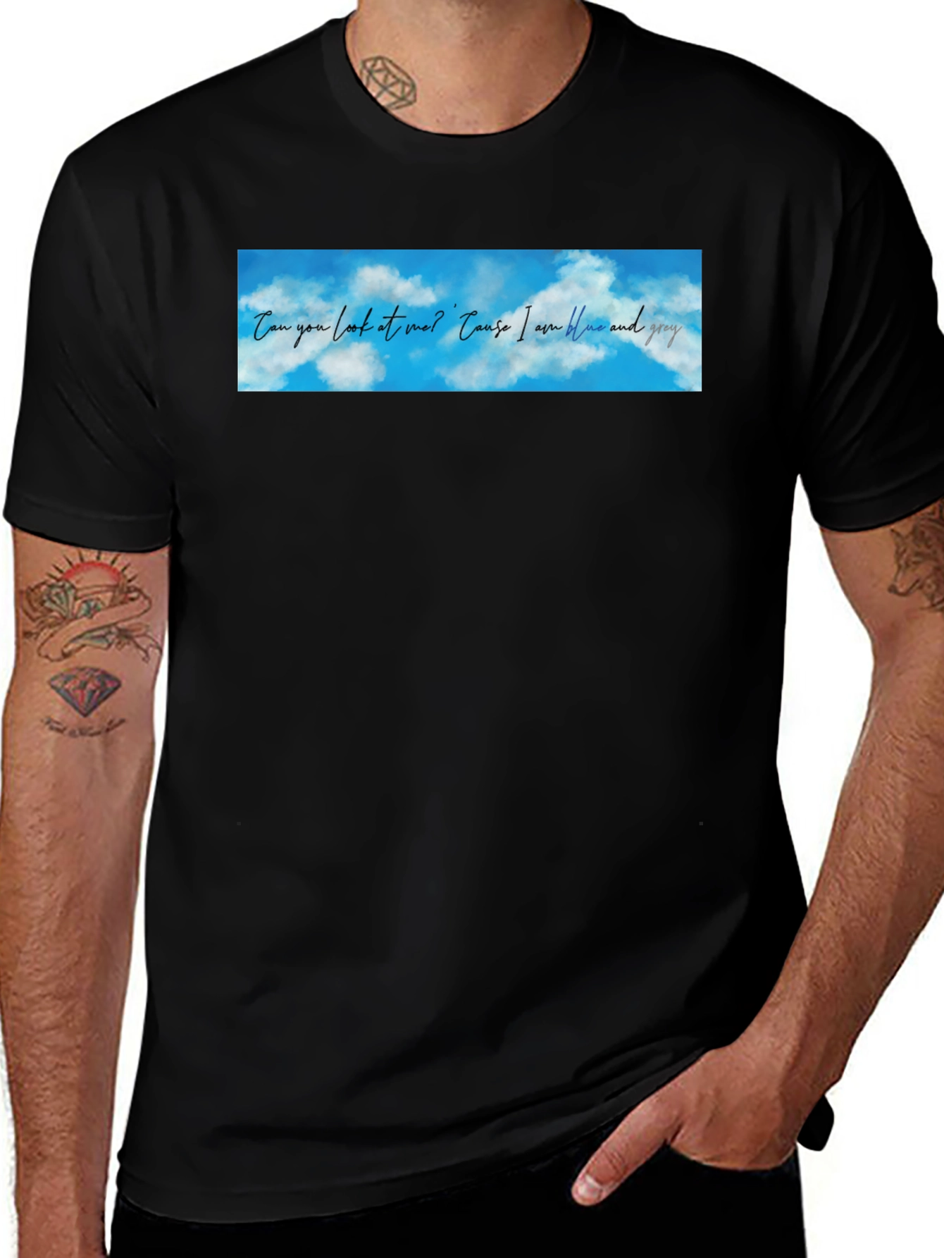 Blue Sky Lyric T-Shirt