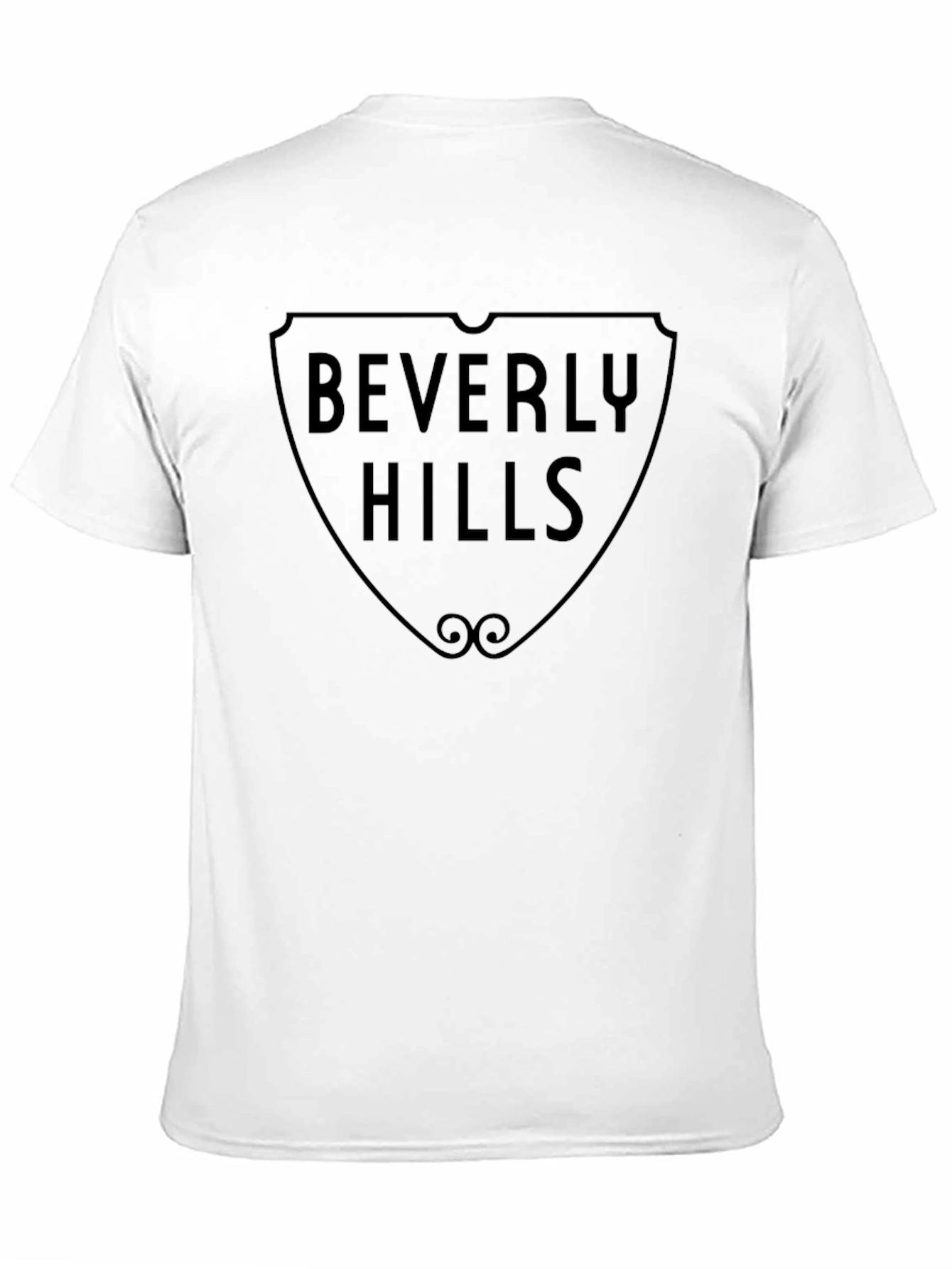 Beverly Hills Shield Graphic Tee - Soft Cotton