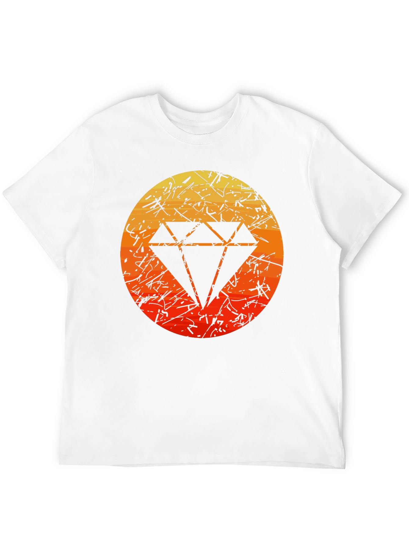 Black Diamond Graphic Tee - Modern Style