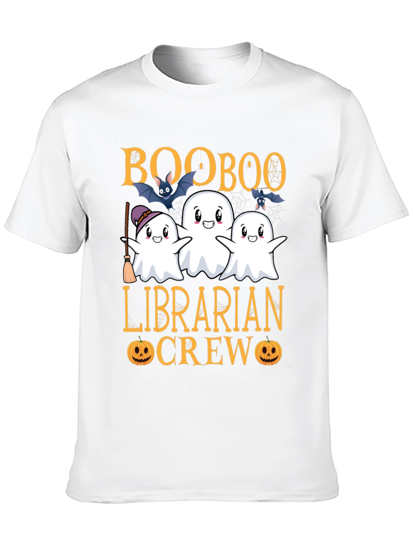 Boo Boo Librarian Crew Halloween T-Shirt