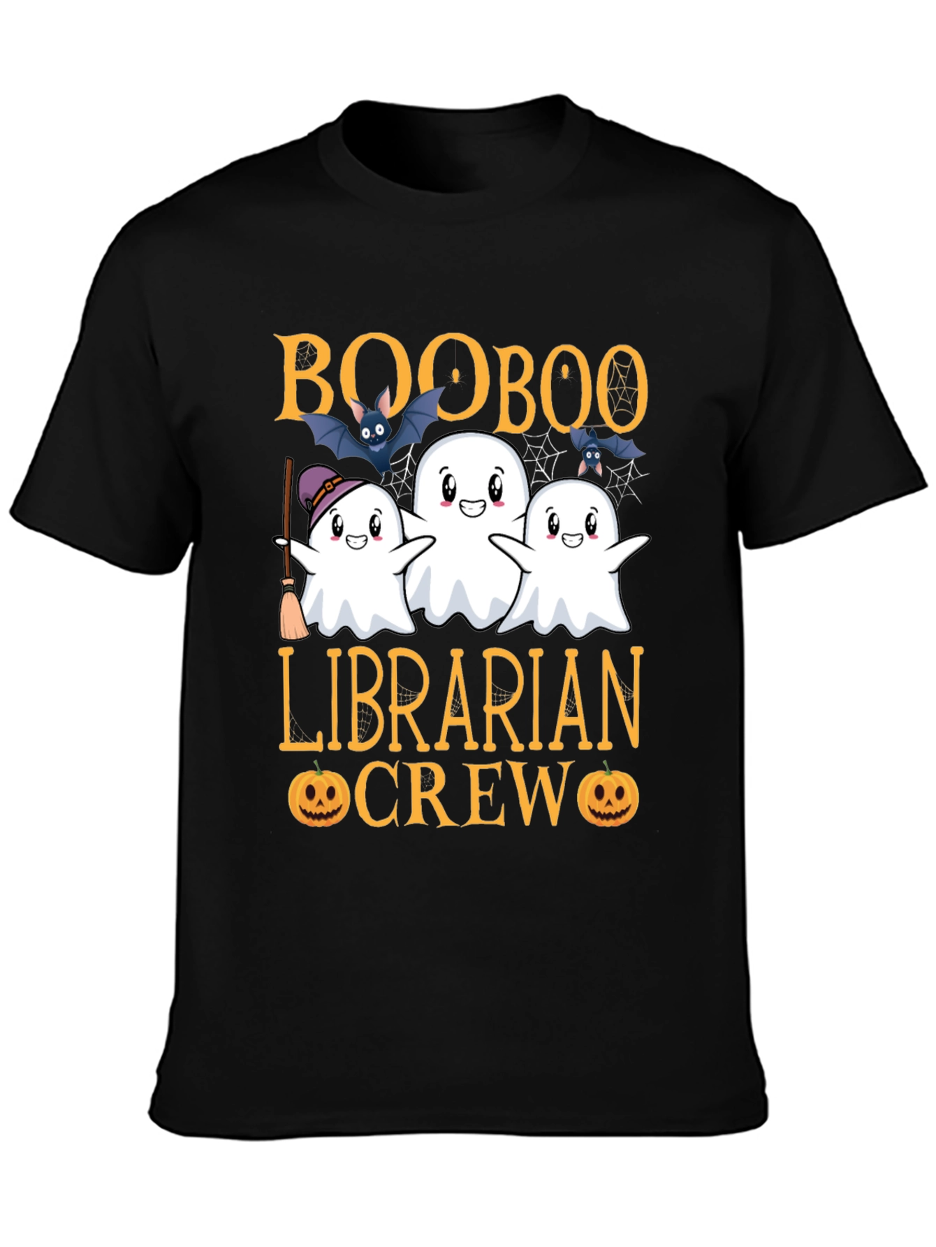 Boo Boo Librarian Crew Halloween T-Shirt