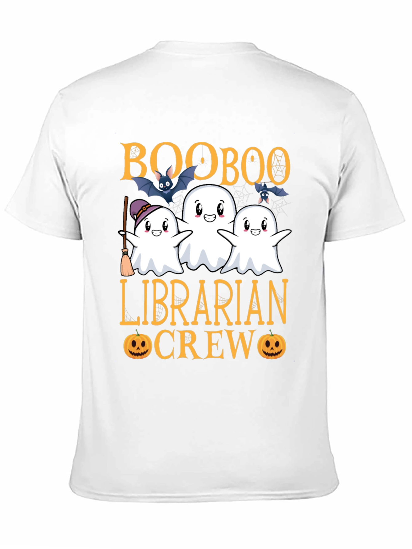 Boo Boo Librarian Crew Halloween T-Shirt