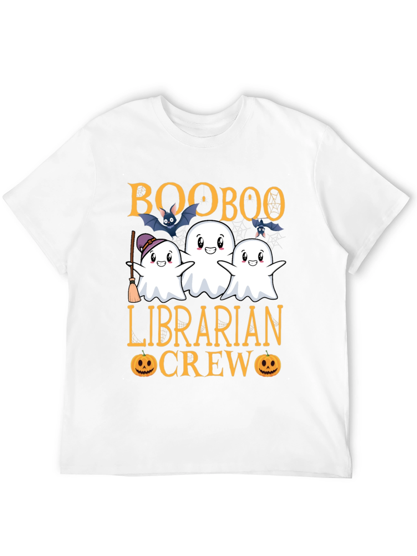 Boo Boo Librarian Crew Halloween T-Shirt