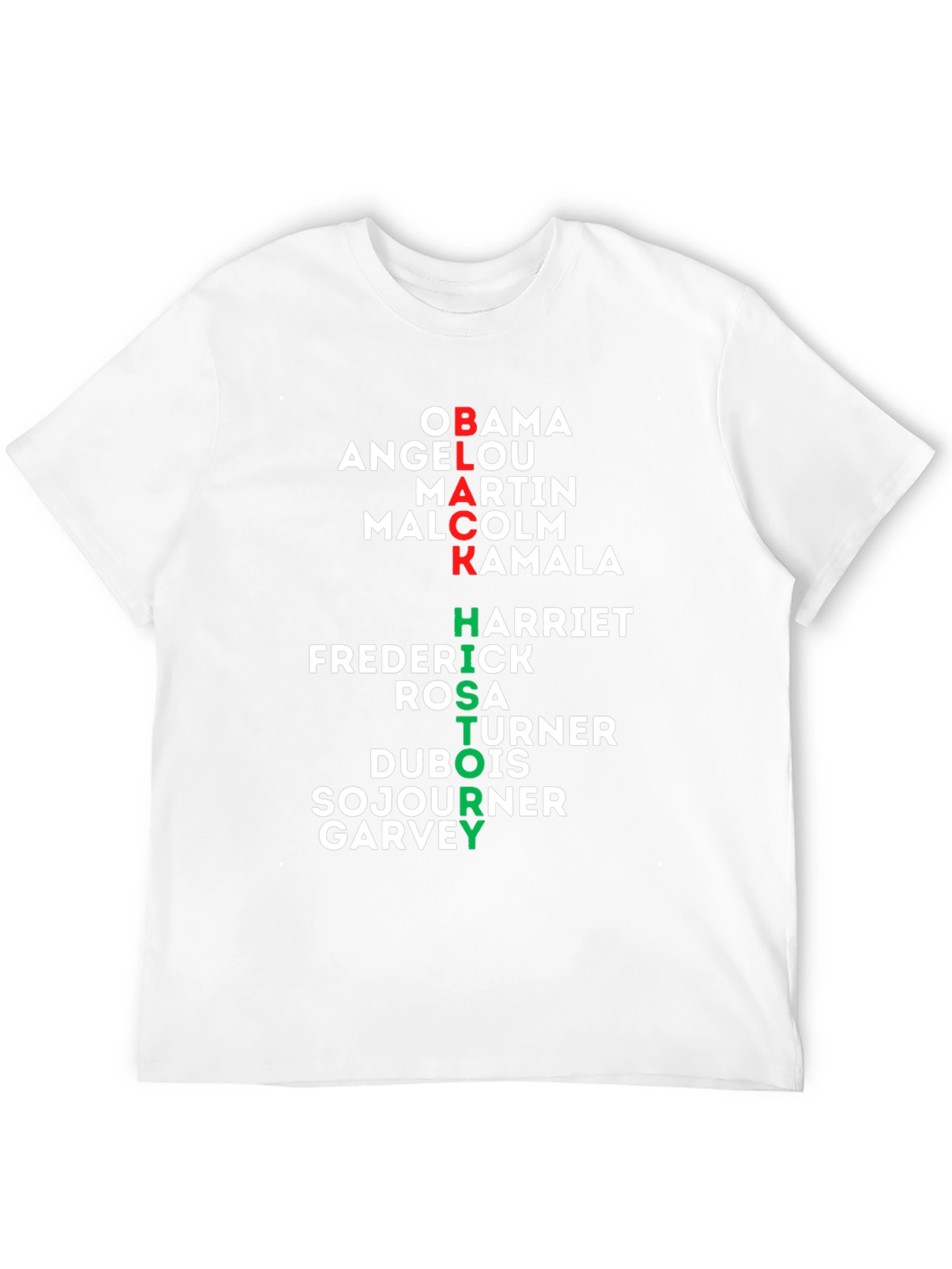 Black History T-Shirt -  Obama Martin Kamala Harriet